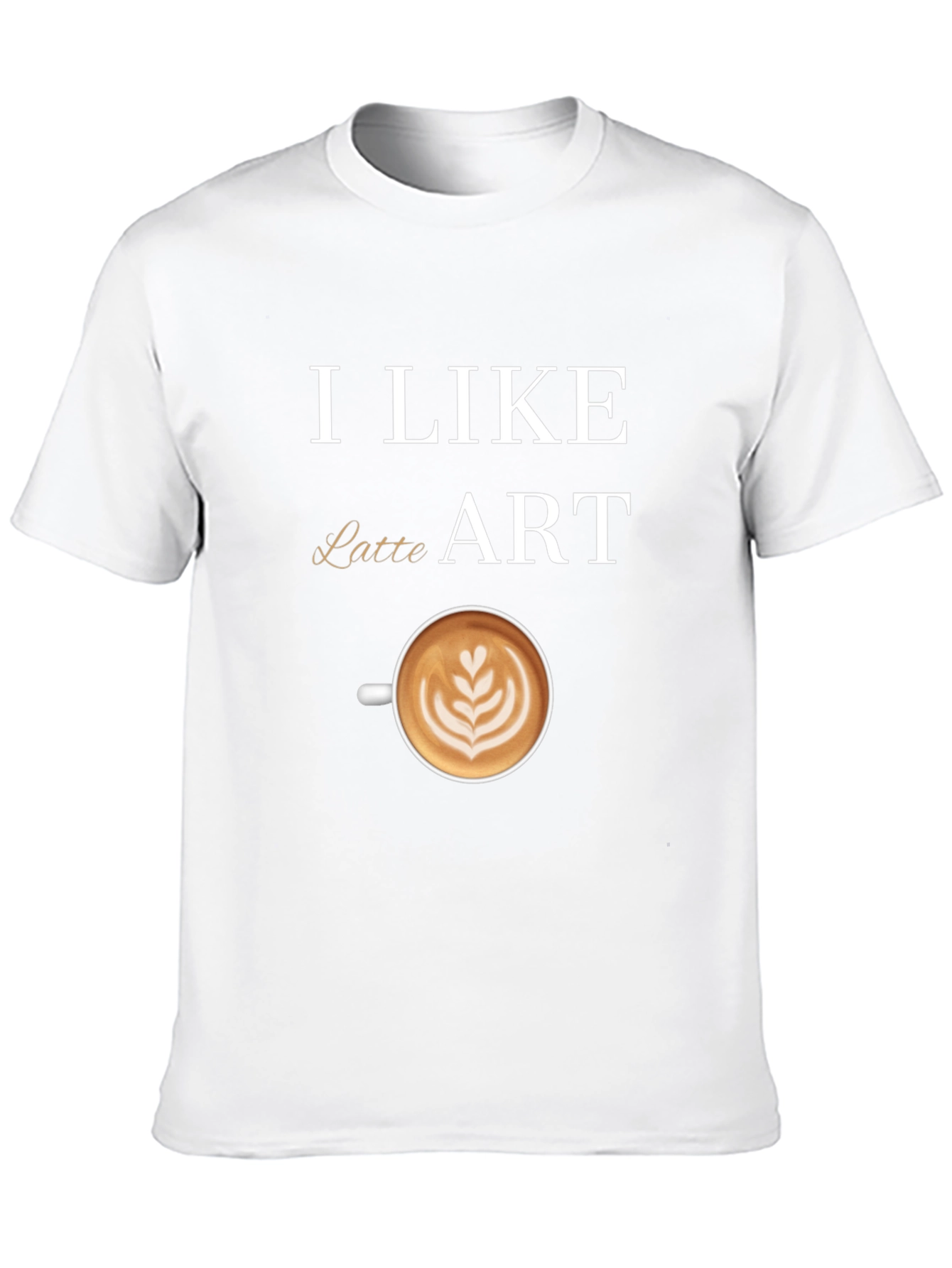 I Like Latte Art T-Shirt - 10