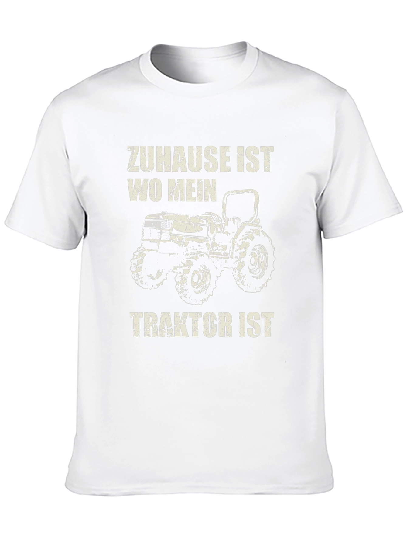 Black Tractor Lover T-Shirt - Zu Hause Ist Wo Mein Traktor Ist view 10