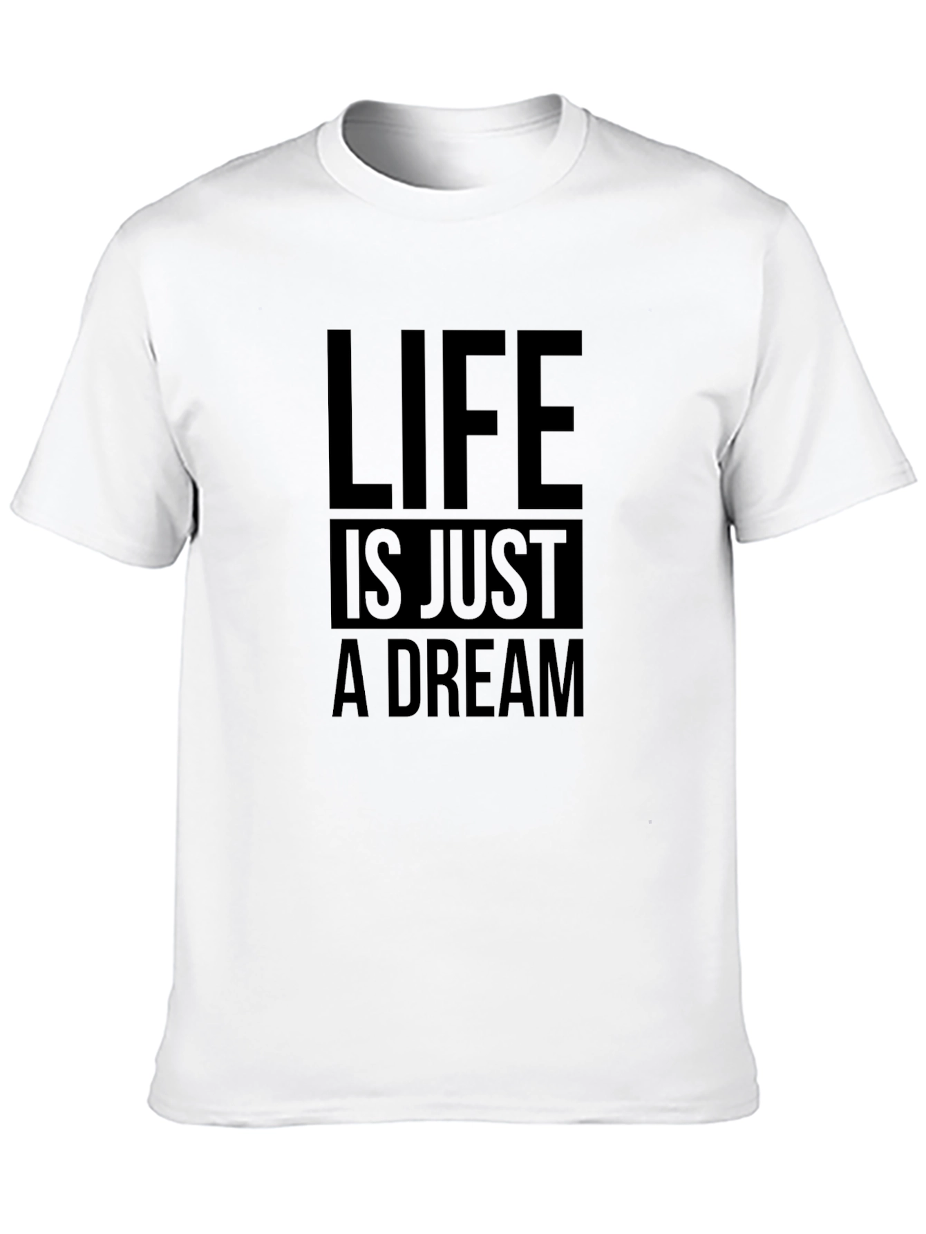Black Life Is Just A Dream Graphic T-Shirt view 10