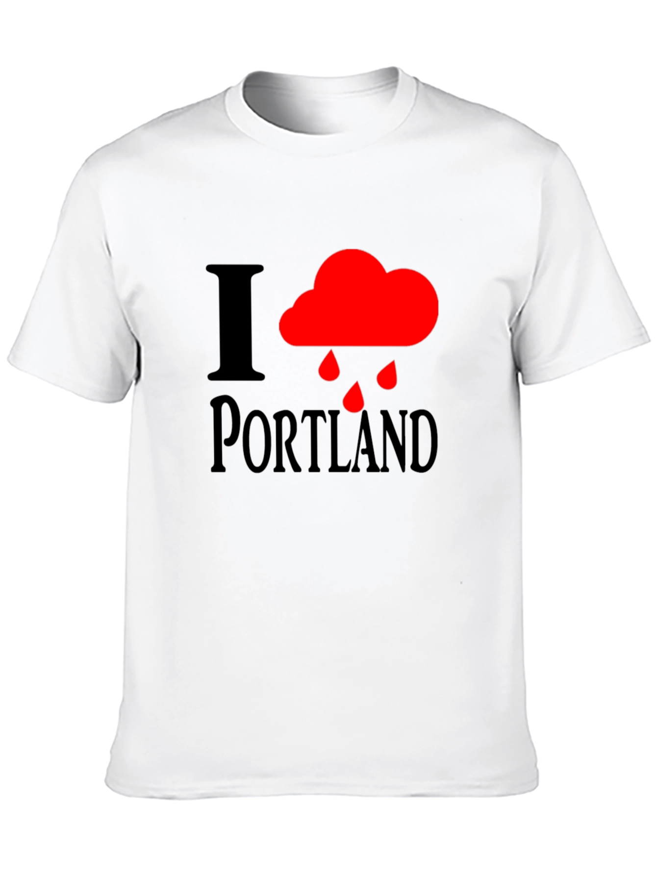 I Heart Rainy Portland T-Shirt - 10