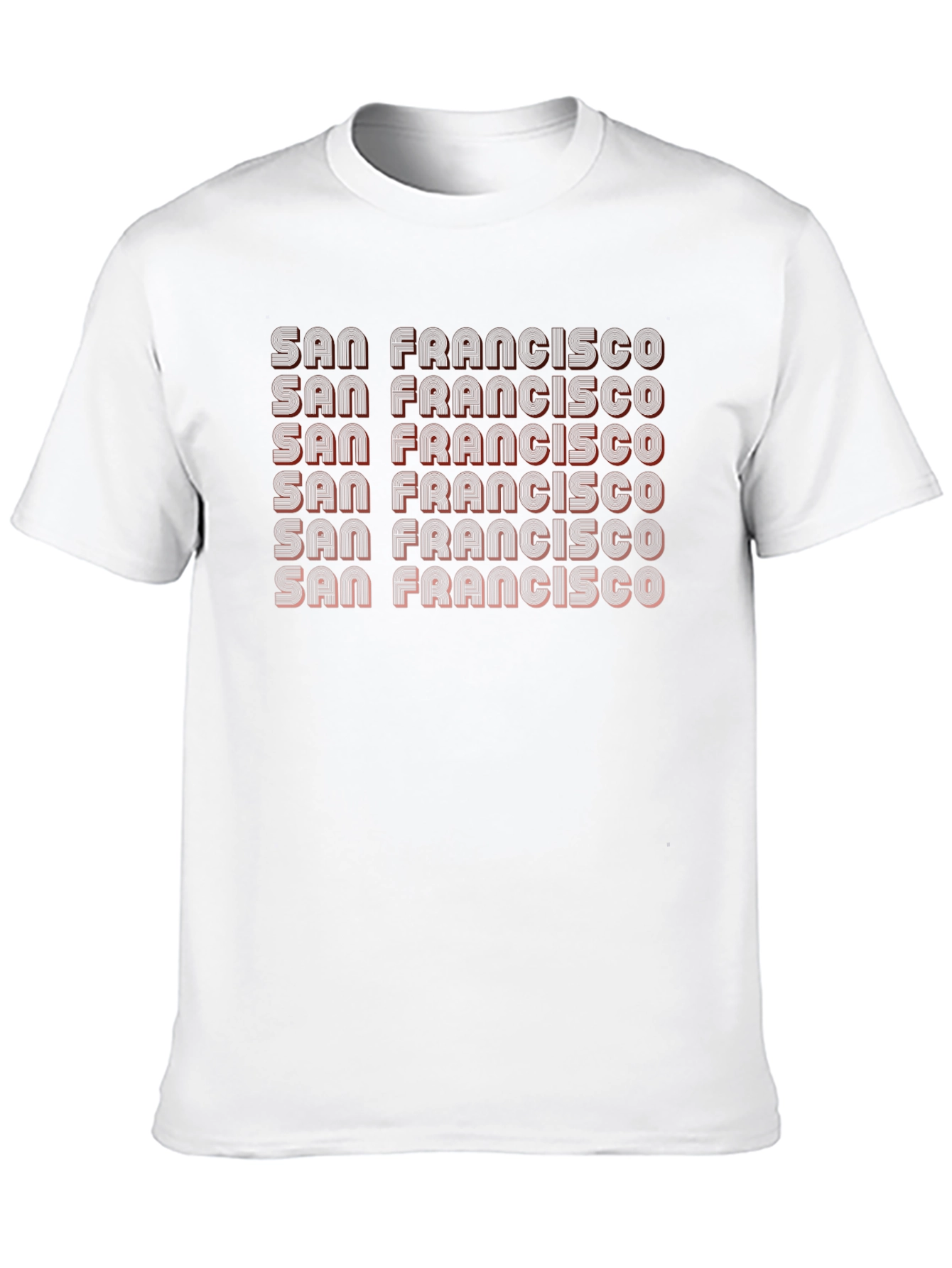 Black San Francisco Retro Graphic Tee - Black view 10