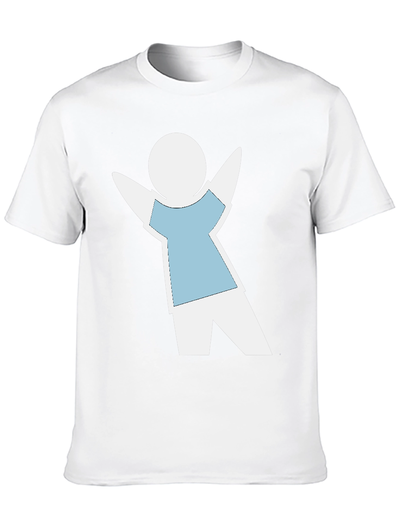 Black Whimsical Stick Figure Tee view 10
