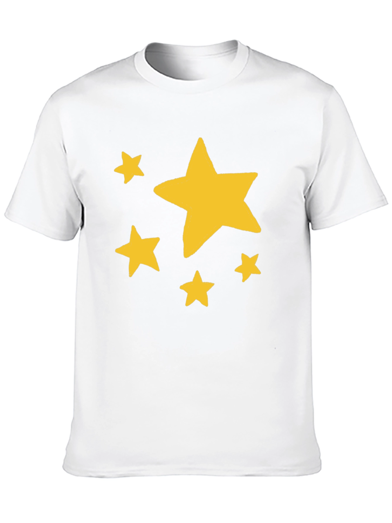Black Starry Night Graphic Tee - Black view 10