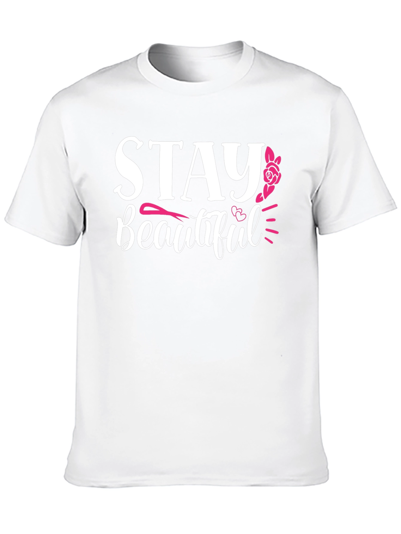 Black Stay Beautiful Graphic T-Shirt - Black view 10