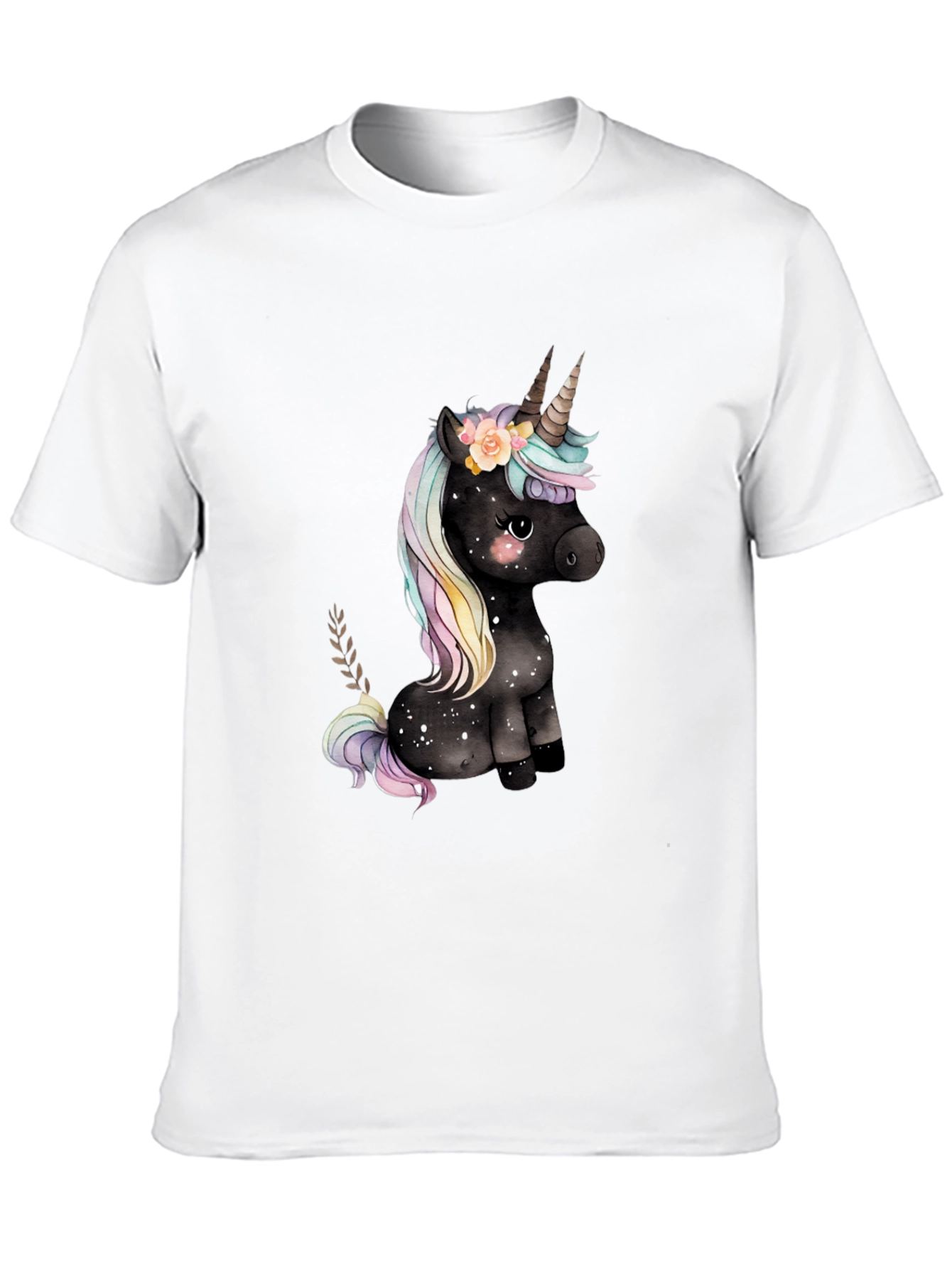 Black Unicorn Graphic Tee - Magical Style view 10