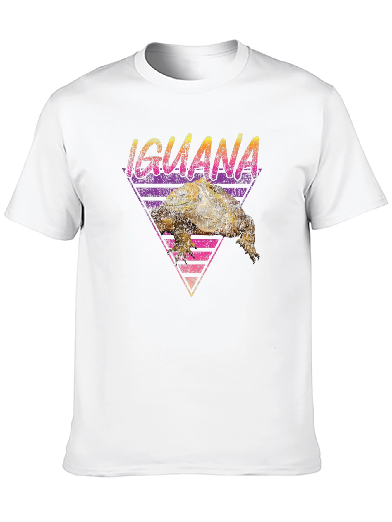 Black Iguana Graphic T-Shirt - Retro Style Tee view 10