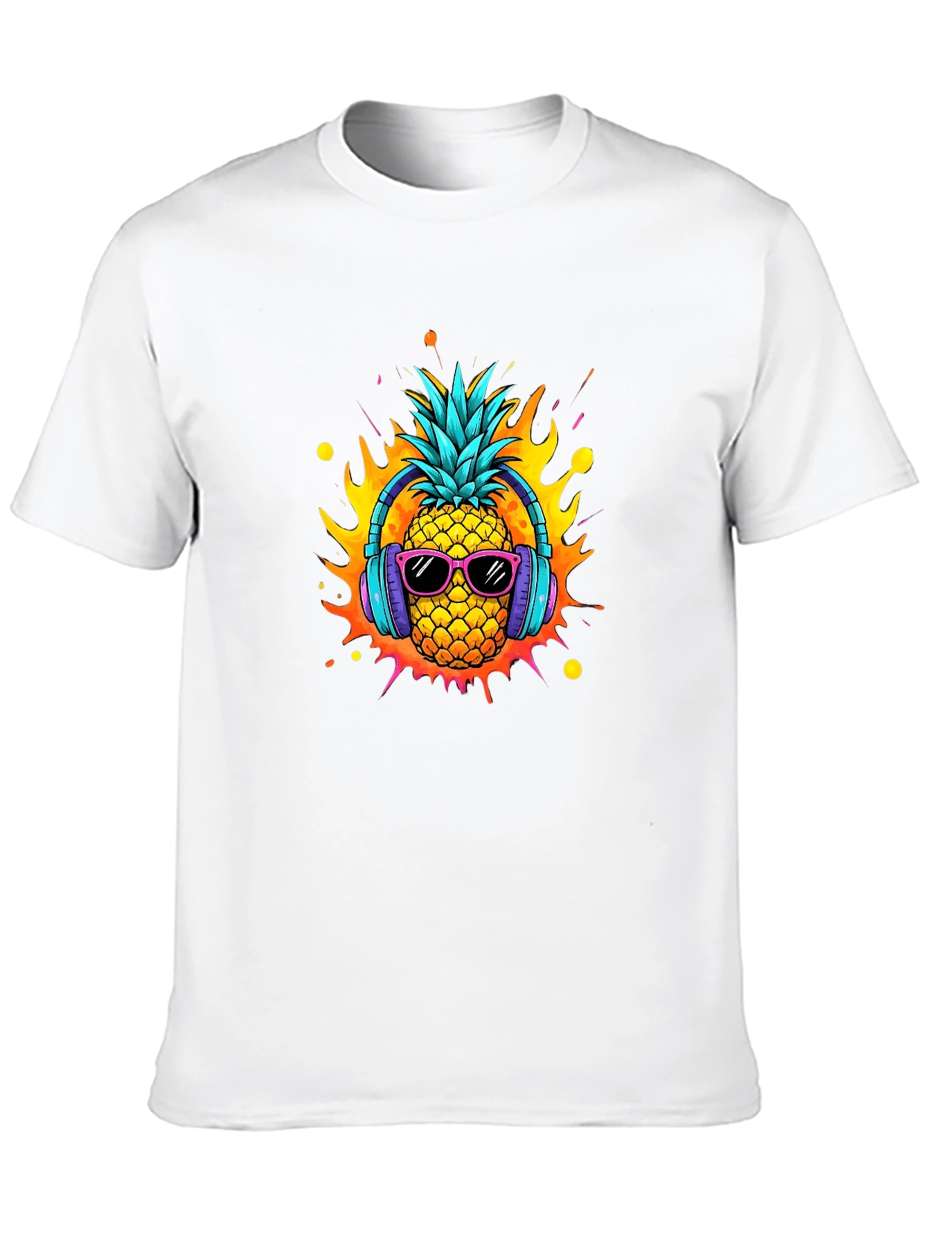 Cool Pineapple T-Shirt - Funky Design - 10