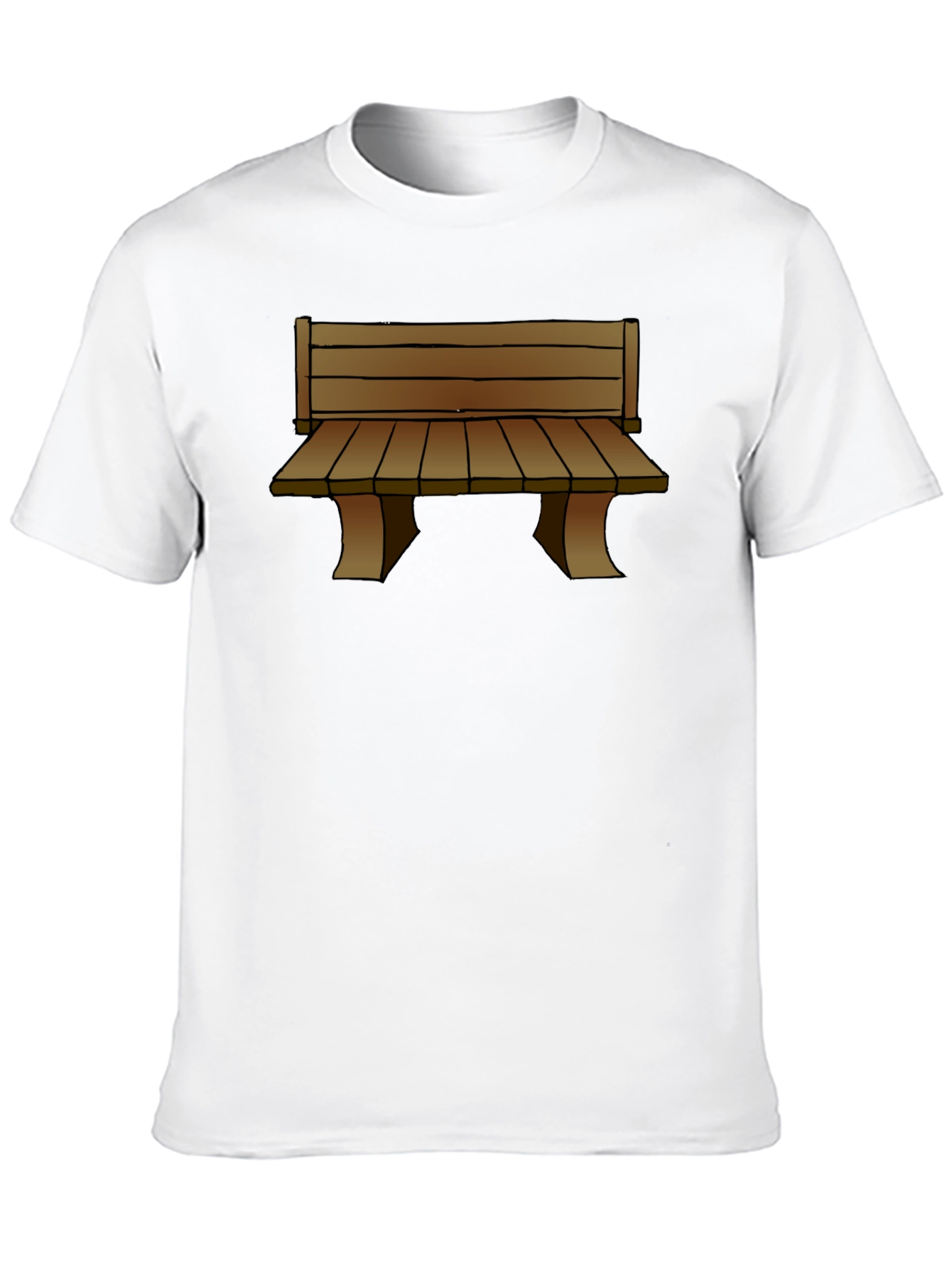 Black Bench Graphic T-Shirt view 10