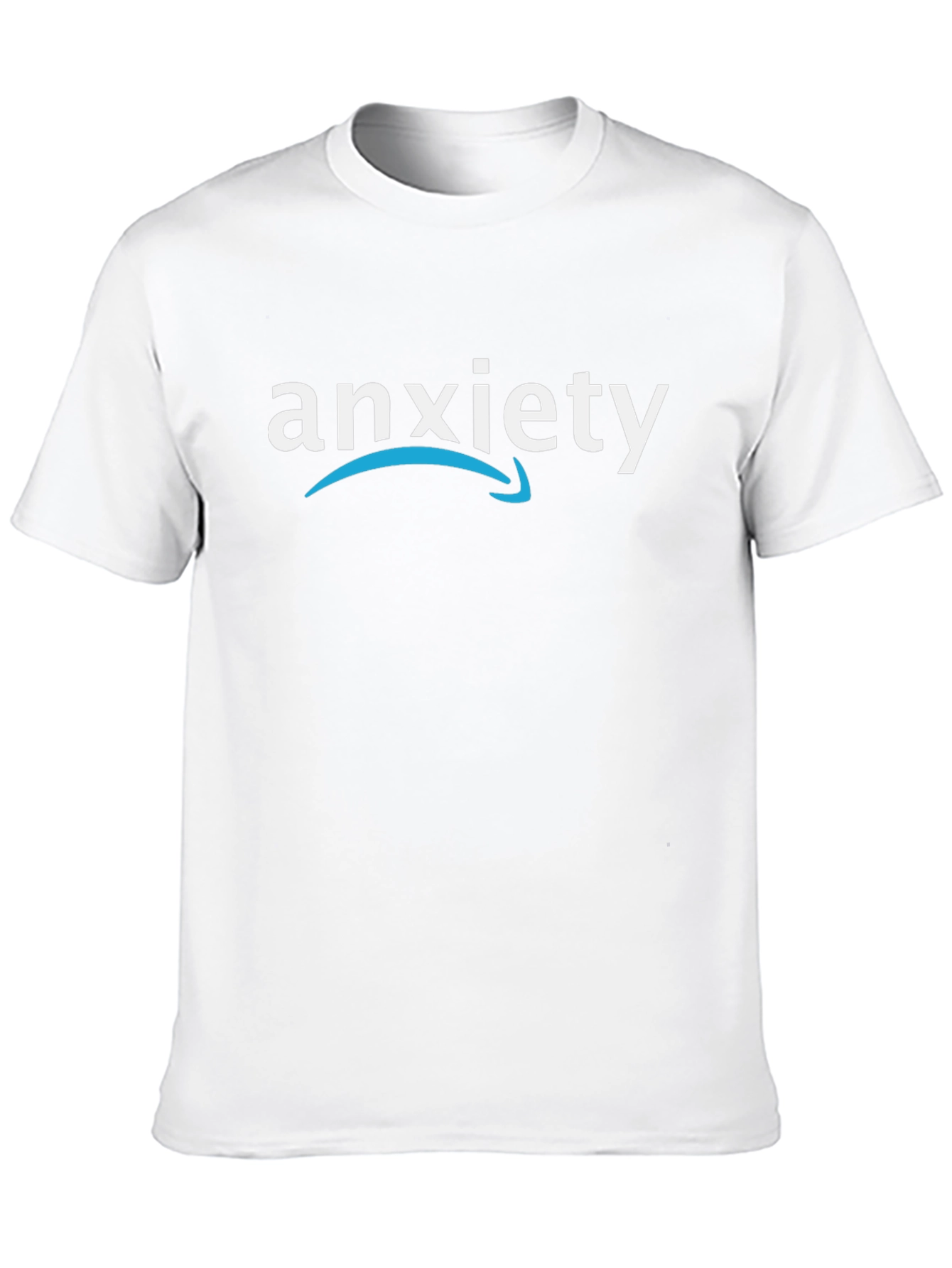 Black Anxiety T-Shirt - Amazon Parody Design view 10