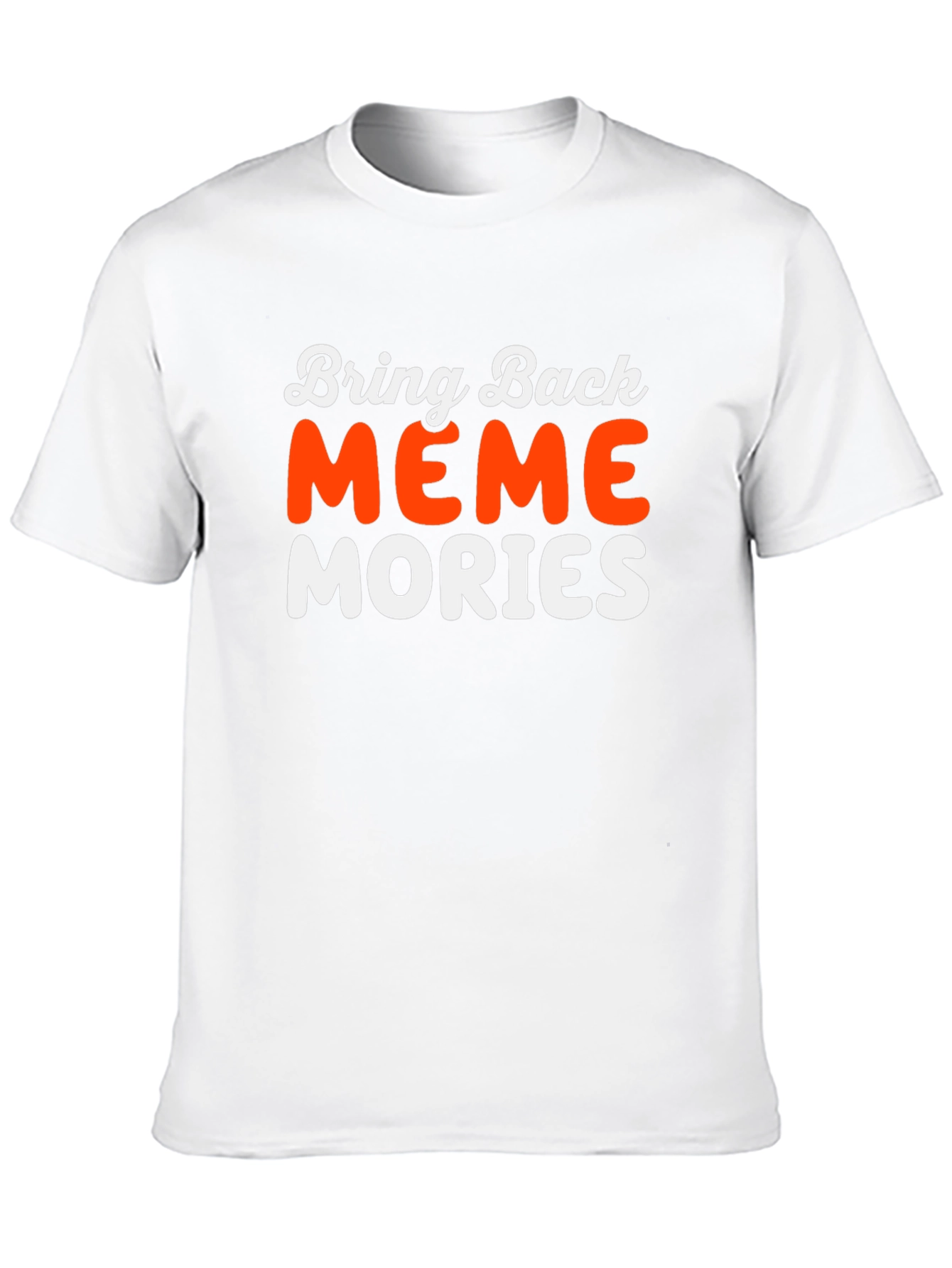 Black Meme Memories Graphic T-Shirt view 10