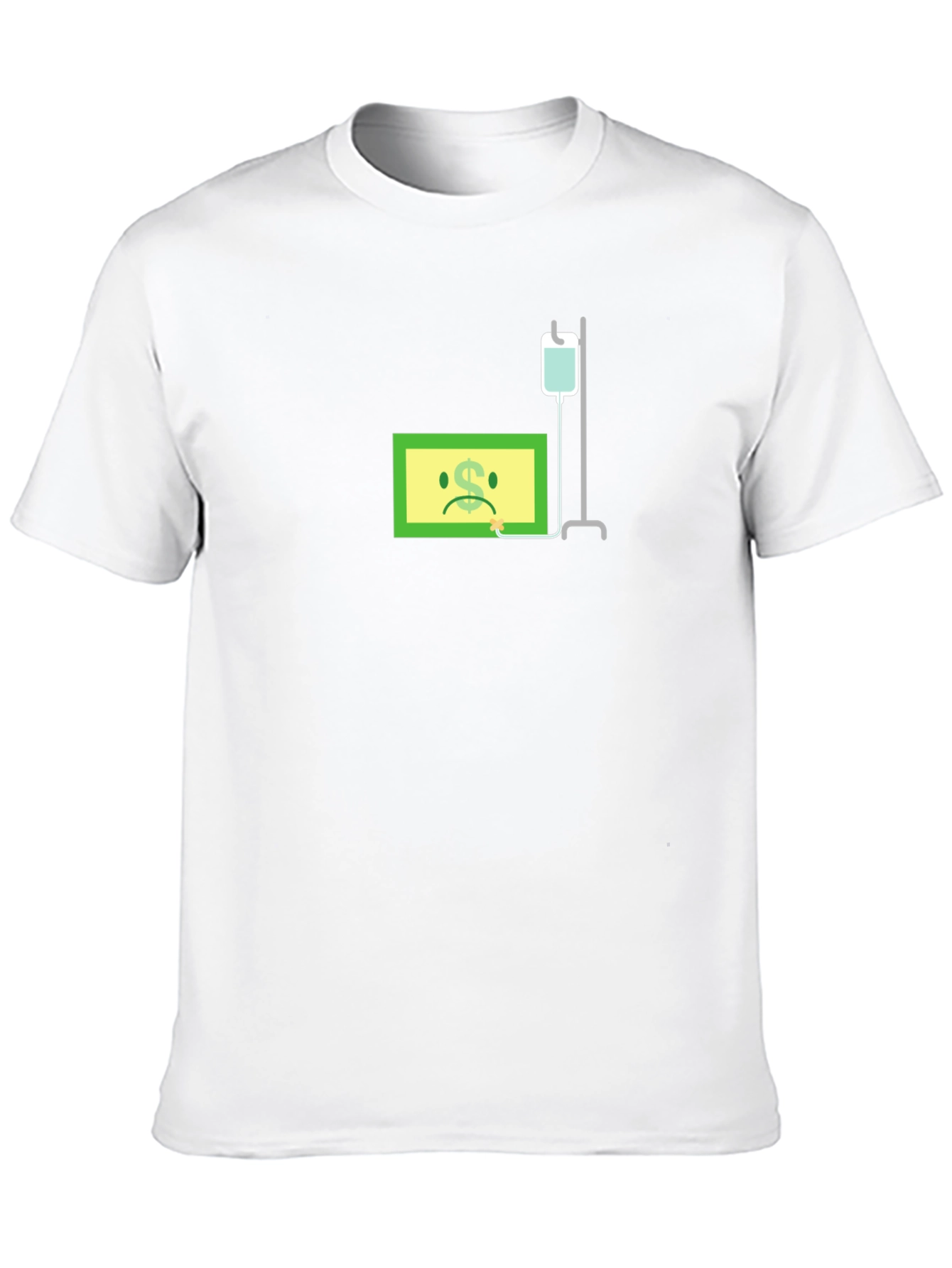 Black Funny Sick Dollar Bill T-Shirt view 10