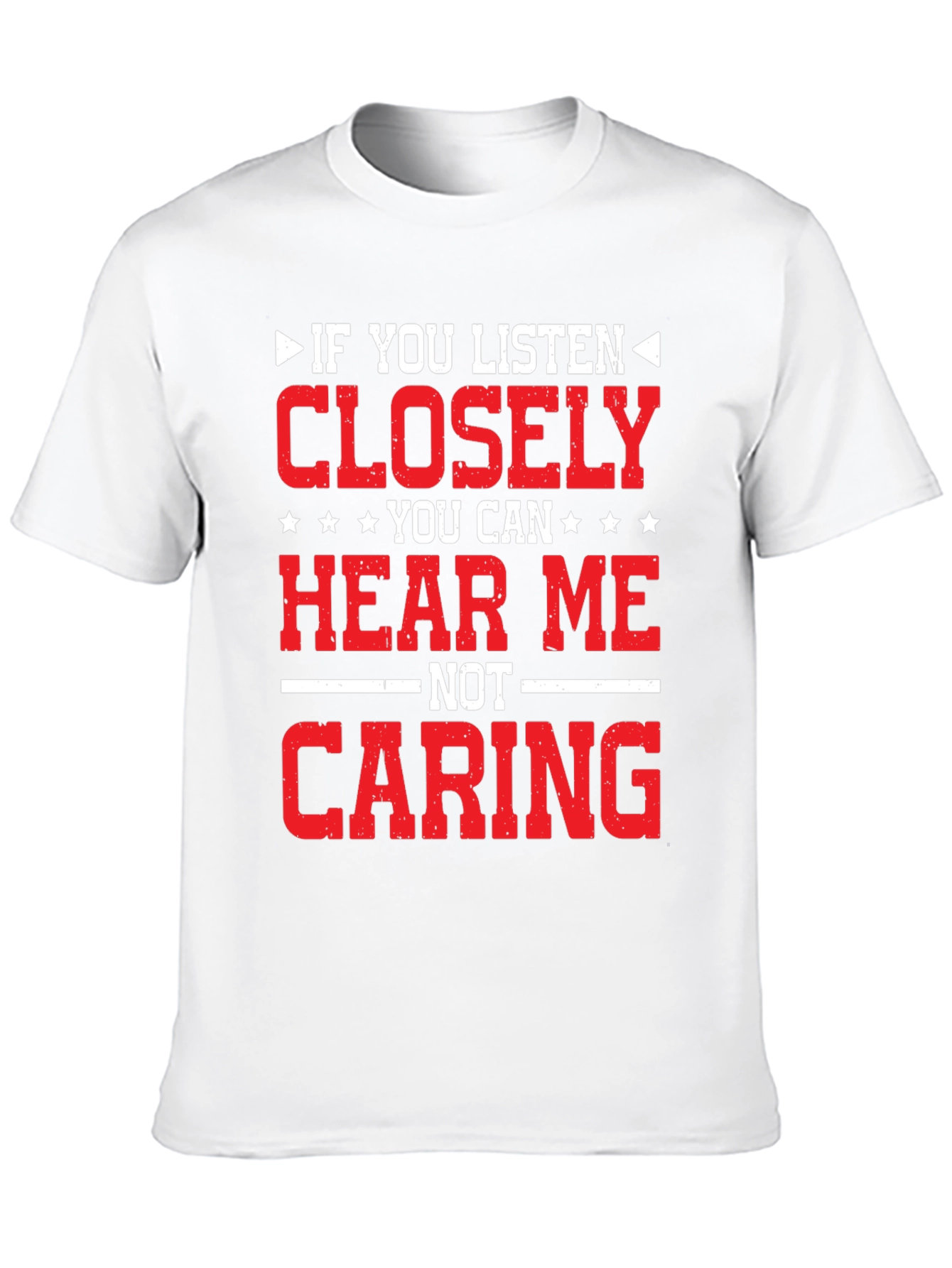 Black If You Listen Closely T-Shirt view 10