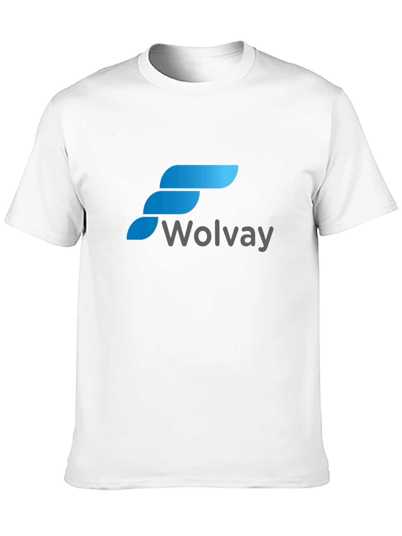 Black Wolvay T-Shirt: Stylish Logo Design, Comfortable Fit view 10