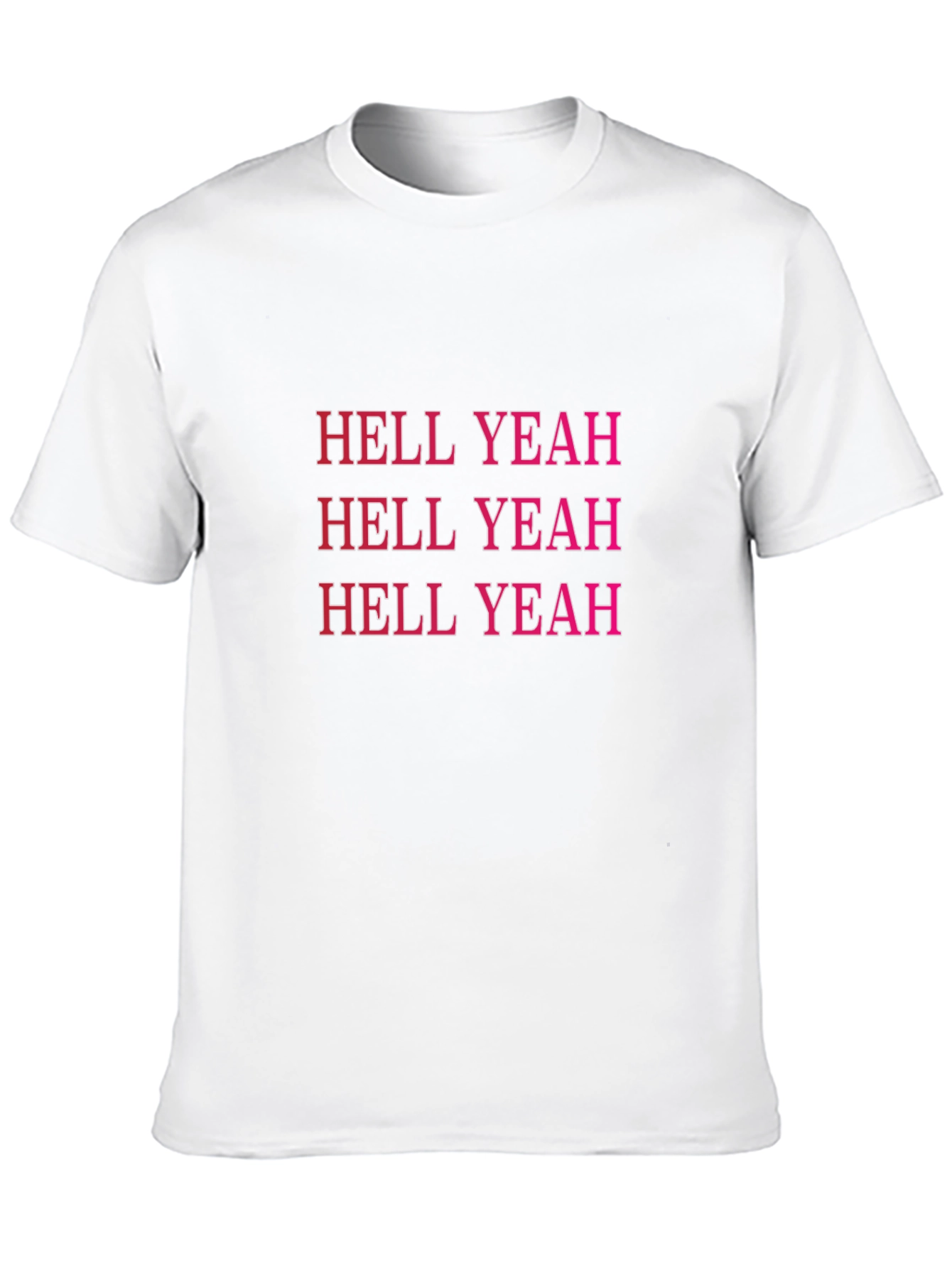 Black Hell Yeah Graphic Tee - Bold Statement T-Shirt view 10
