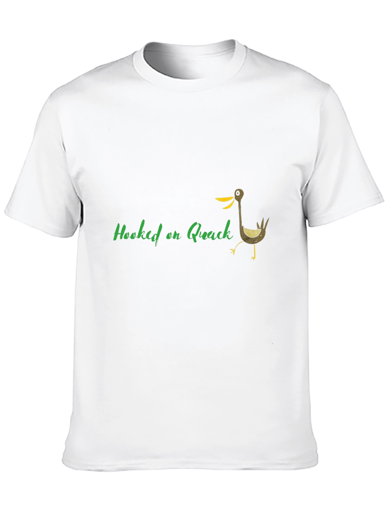 Black Hooked on Quack T-Shirt view 10