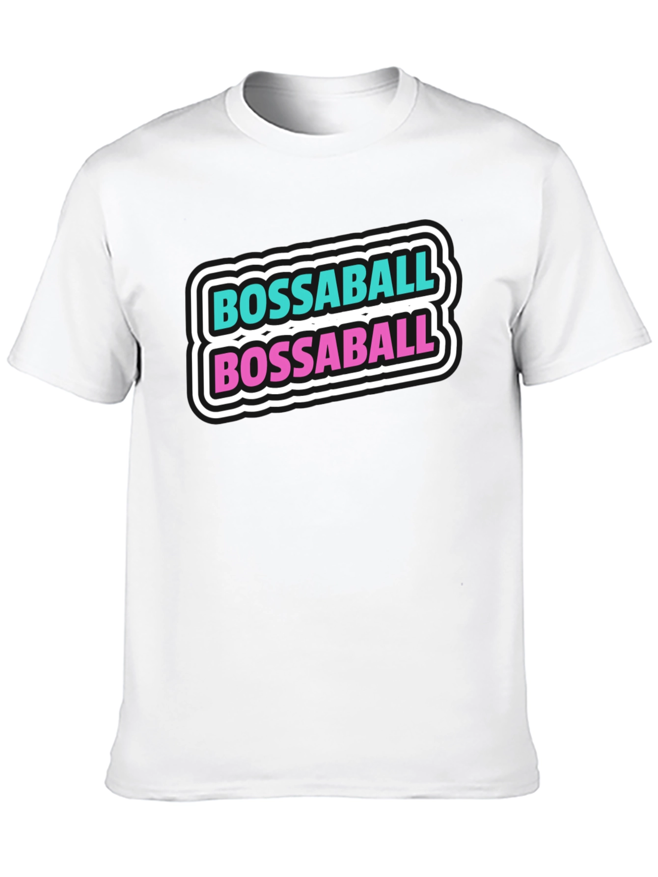 Black Bossaball Graphic T-Shirt - Black Casual Tee view 10
