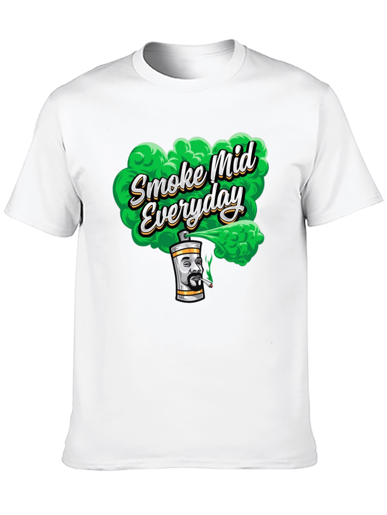 Black Smoke Mid Everyday T-Shirt view 10