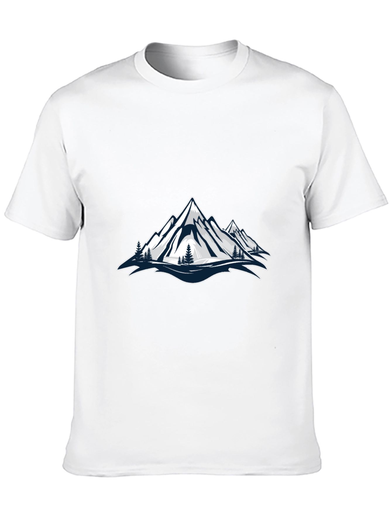 Black Mountain Graphic Black T-Shirt view 10