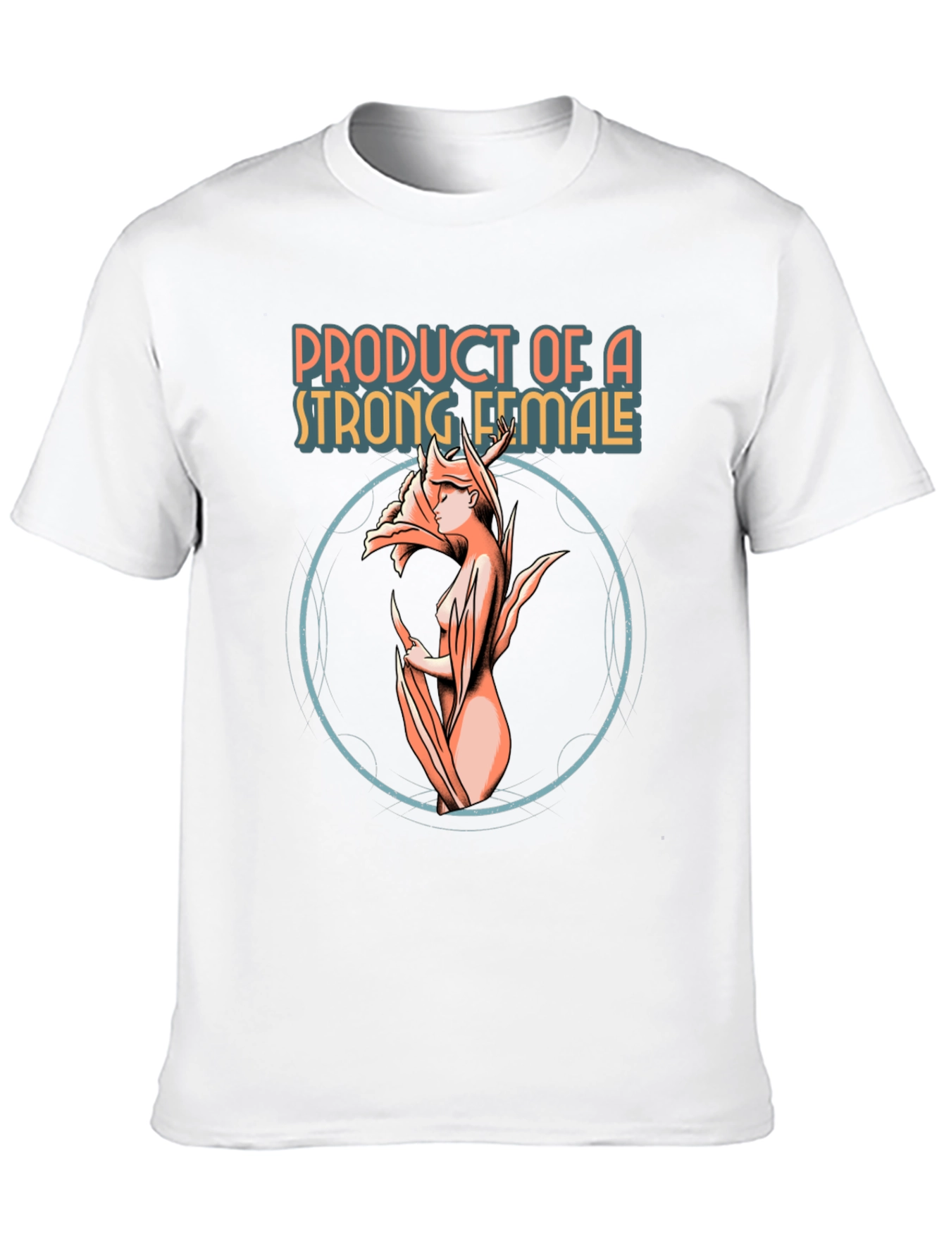 Black Strong Female Graphic Tee - Unique Design view 10