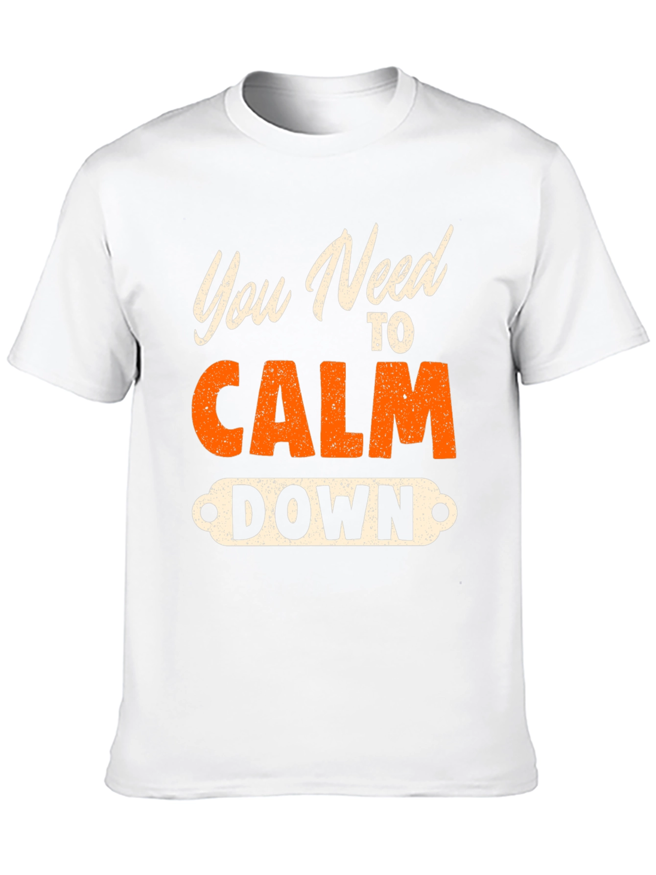 Black You Need to Calm Down Graphic Tee view 10