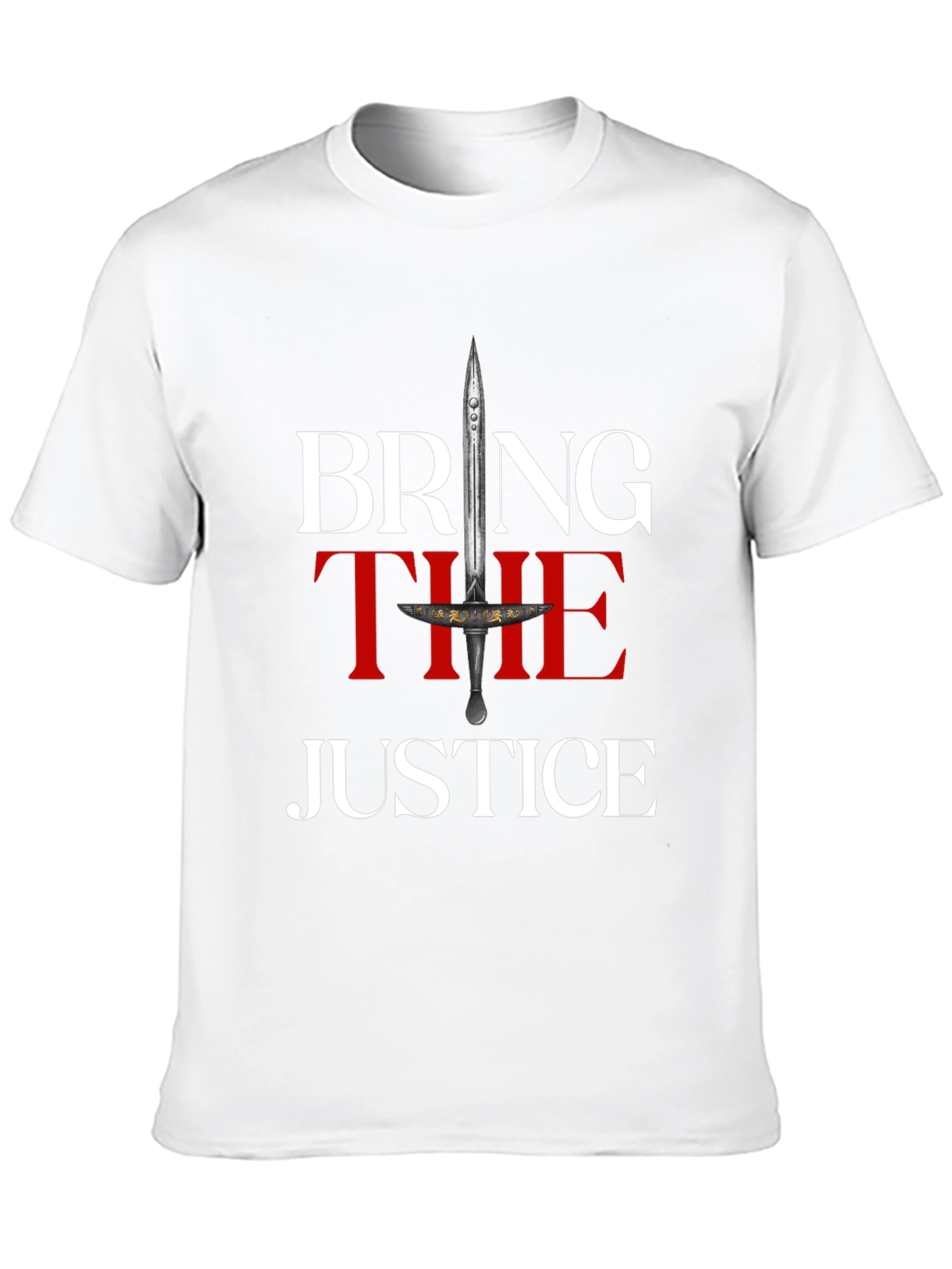 Black Bring The Justice Graphic T-Shirt view 10