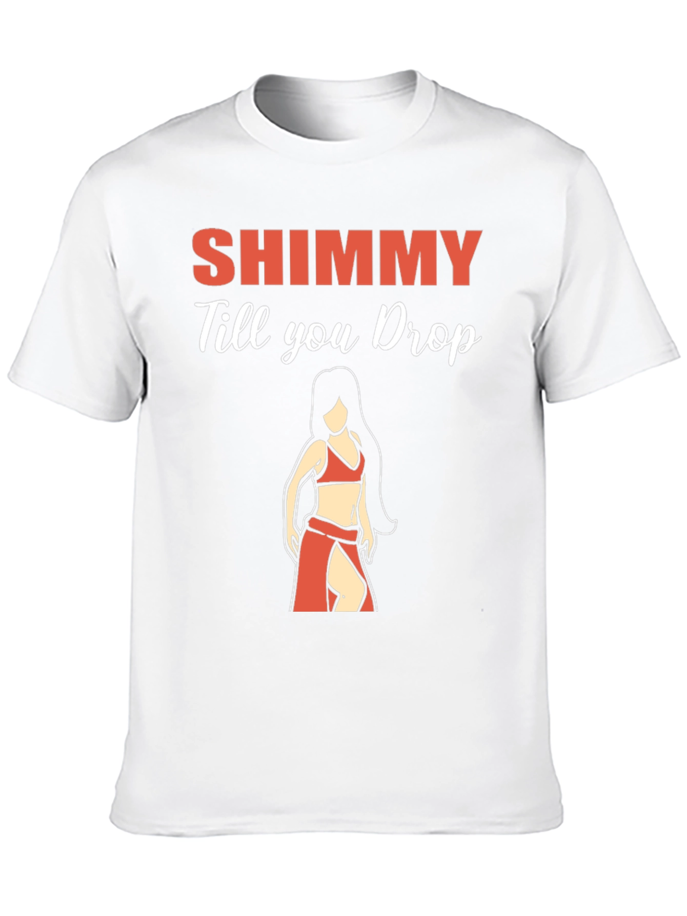 Black Shimmy Till You Drop T-Shirt - Dance Tee view 10