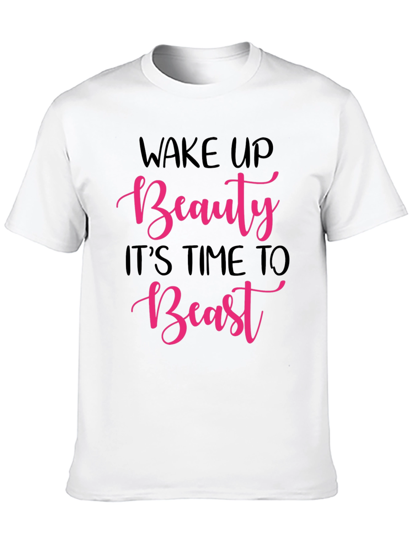 Black Wake Up Beauty Beast Graphic Tee view 10
