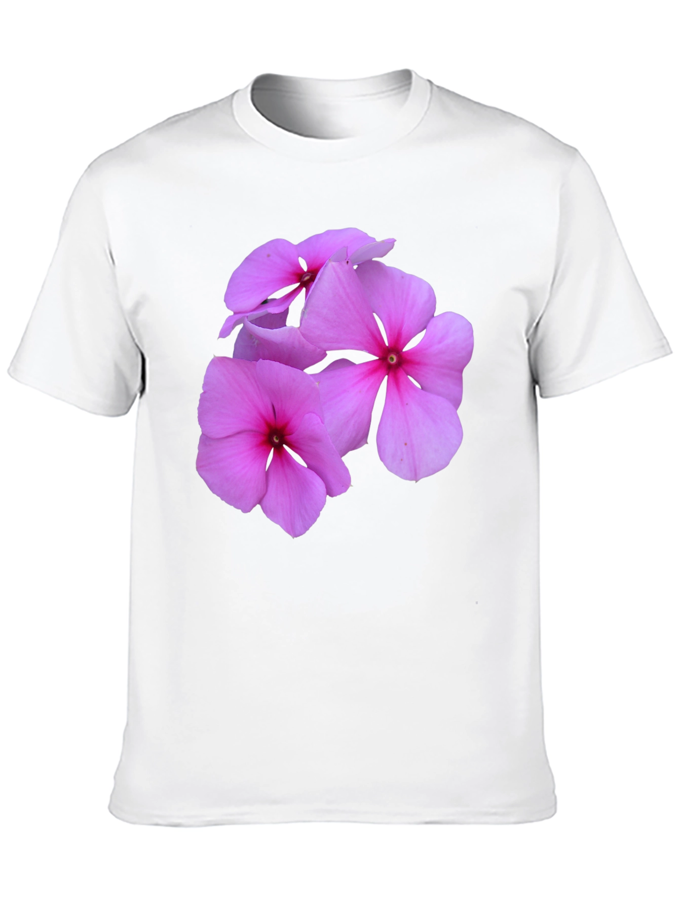 Black Floral Print Black T-Shirt view 10