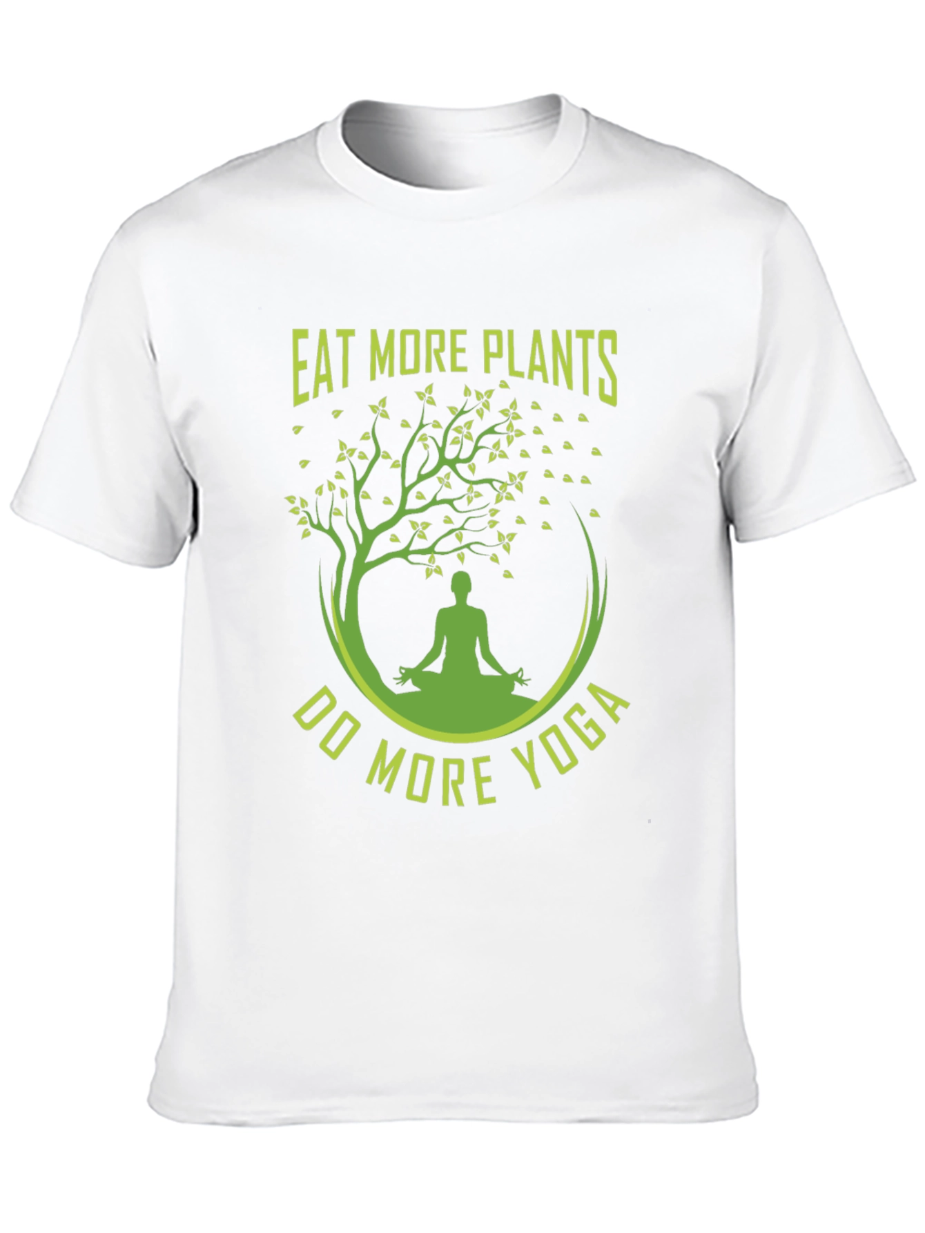 Eat More Plants, Do More Yoga T-Shirt - 10