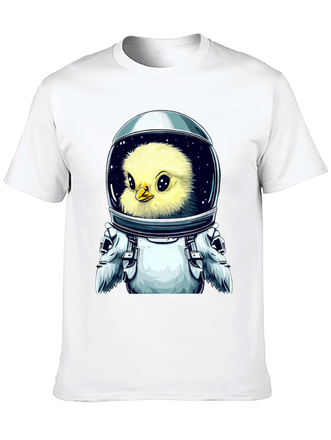 Black Astronaut Chick T-Shirt - Space Adventure view 10
