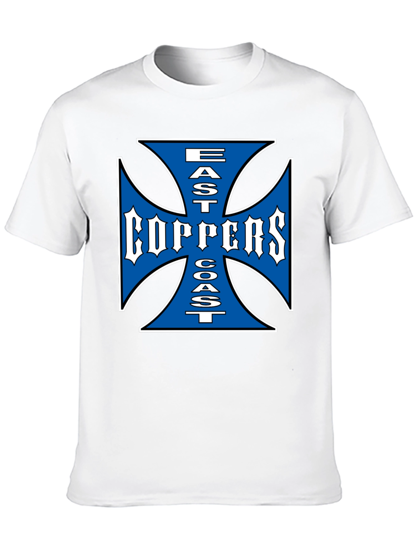 Black East Coast Choppers Graphic Tee - Black Cotton T-Shirt view 10