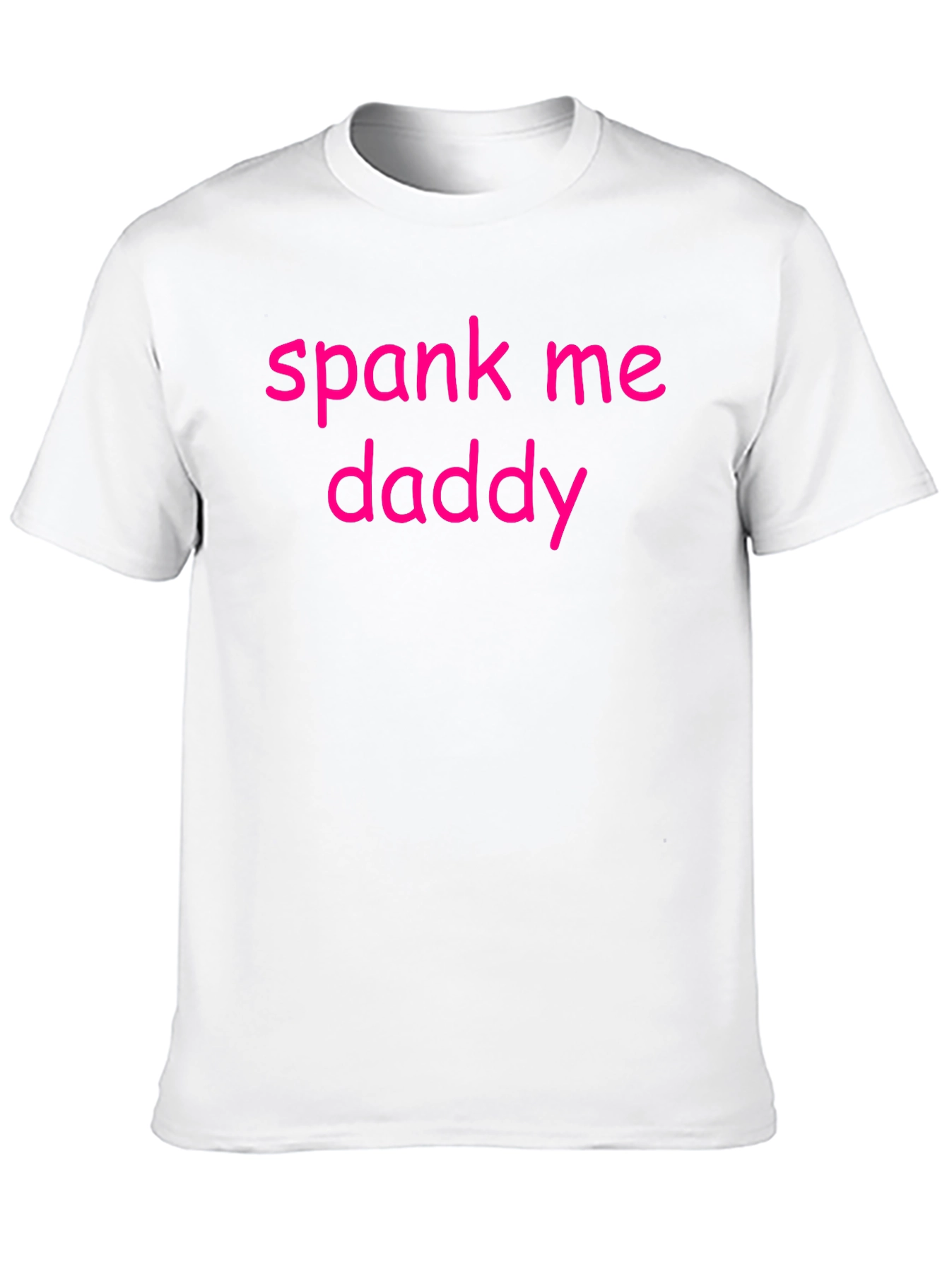 Black Spank Me Daddy Graphic Tee - Black Novelty T-Shirt view 10