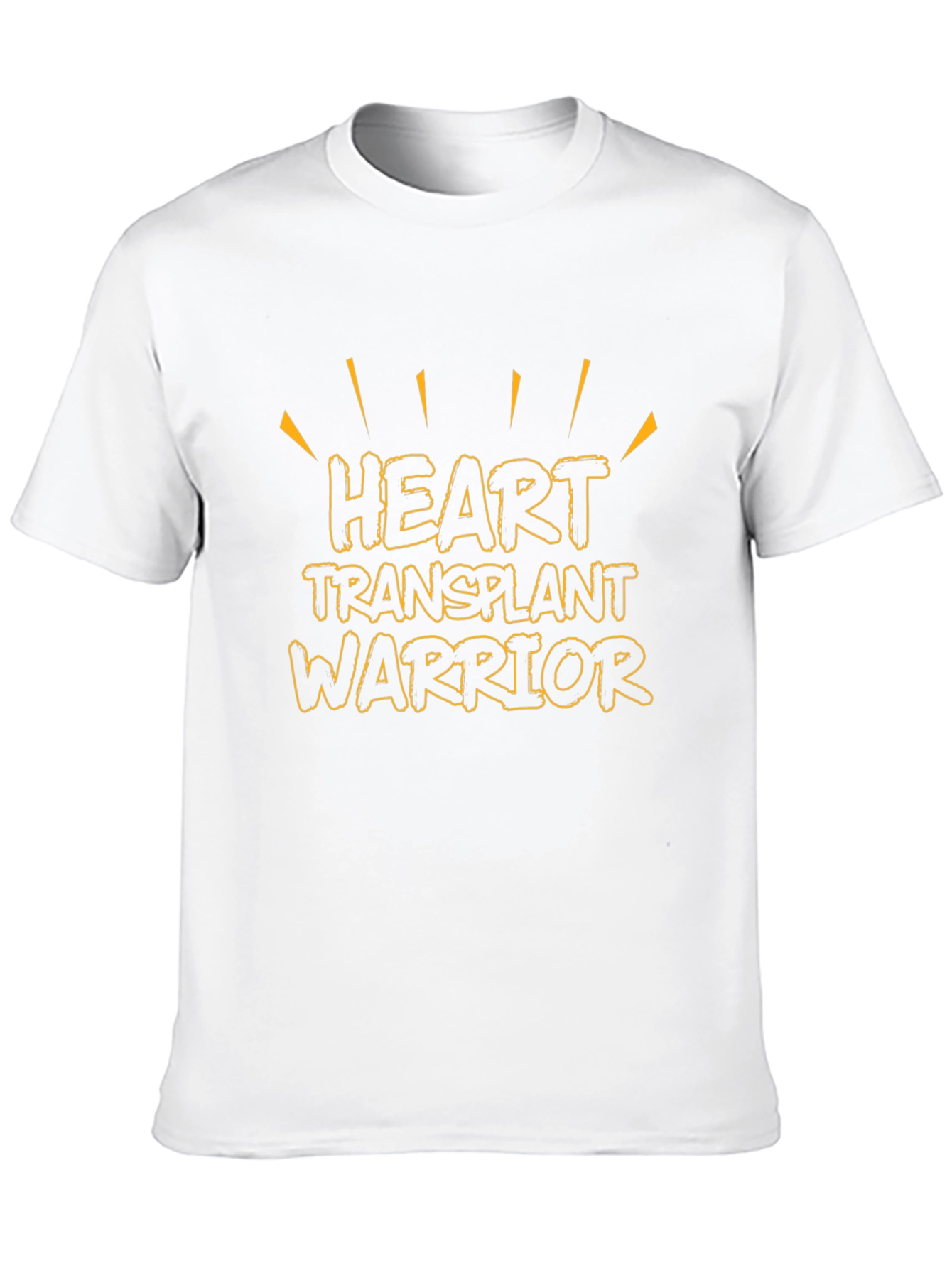 Black Heart Transplant Warrior T-Shirt - Black Graphic Tee view 10