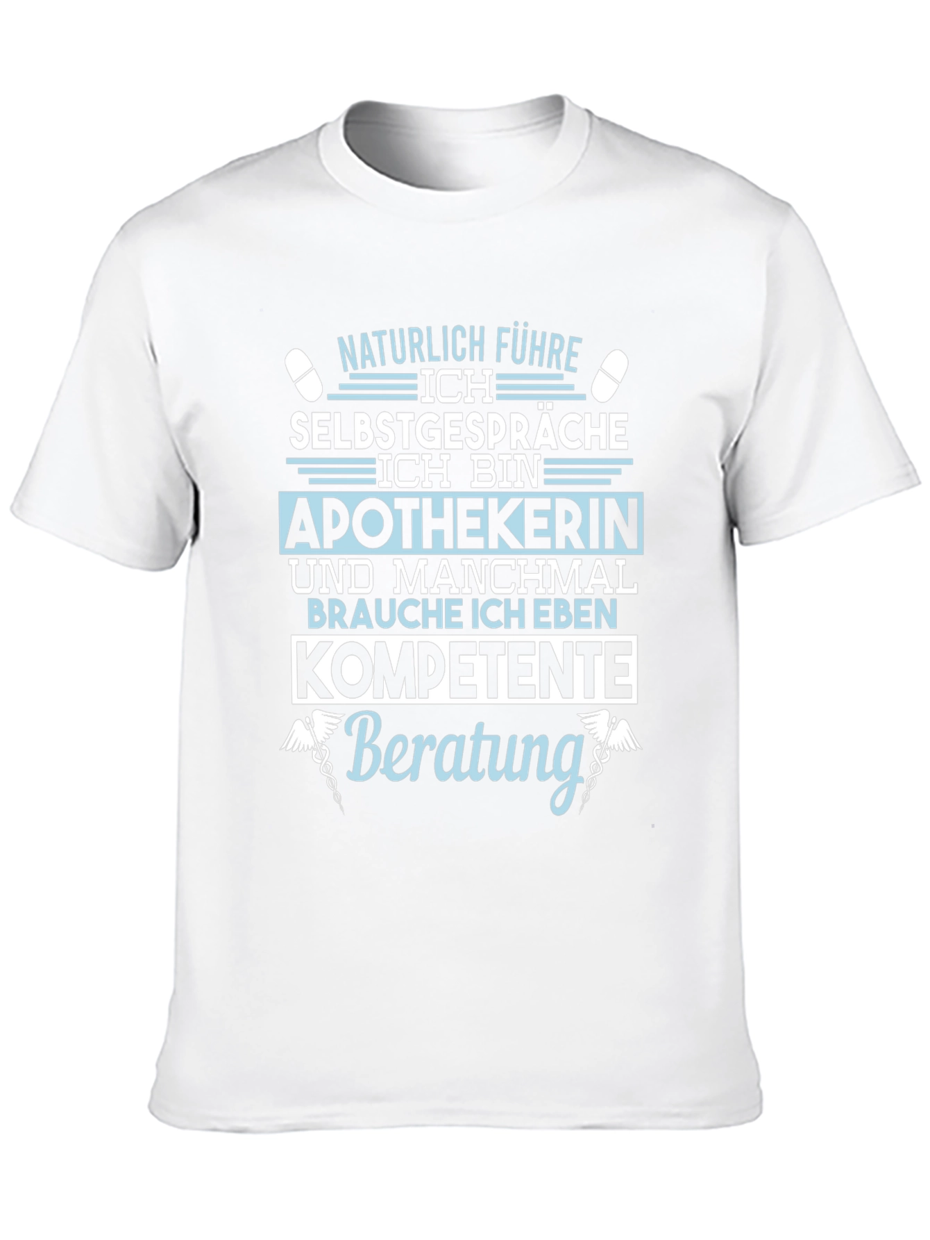 Black Apothekerin T-Shirt - Pharmacist Design view 10