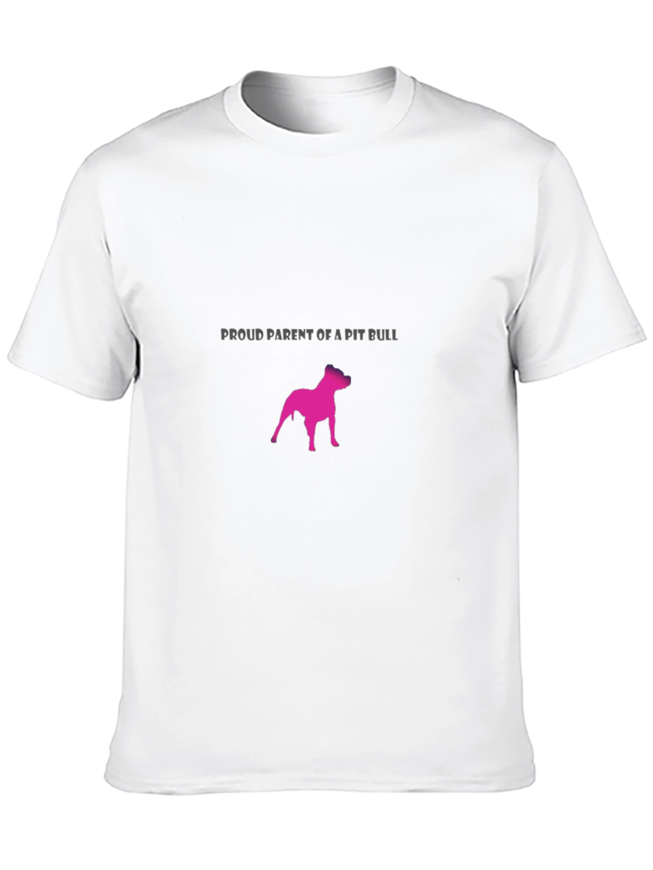 Black Proud Parent Pit Bull T-Shirt - Black view 10