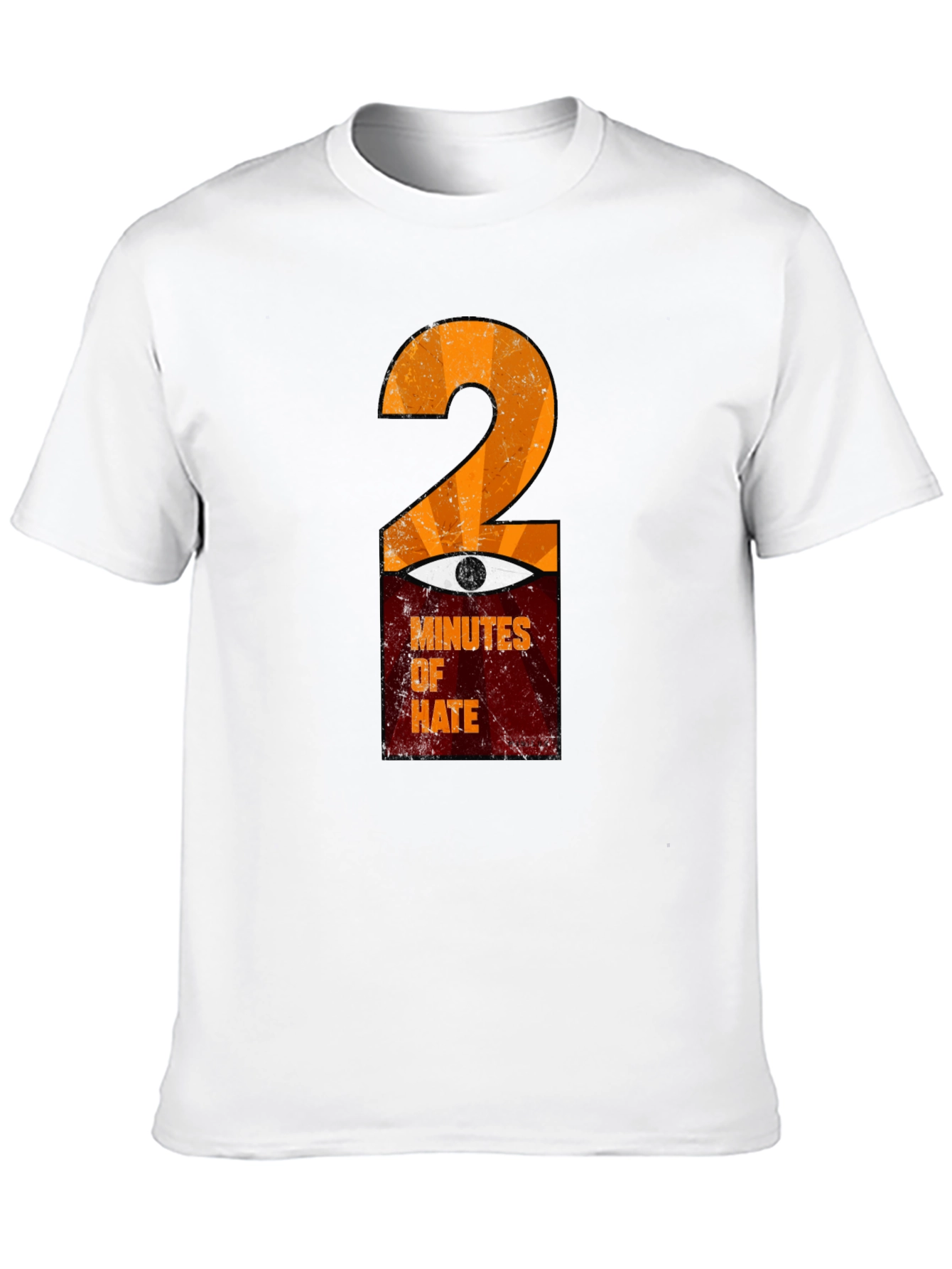 Black 2 Minutes of Hate Graphic T-Shirt view 10
