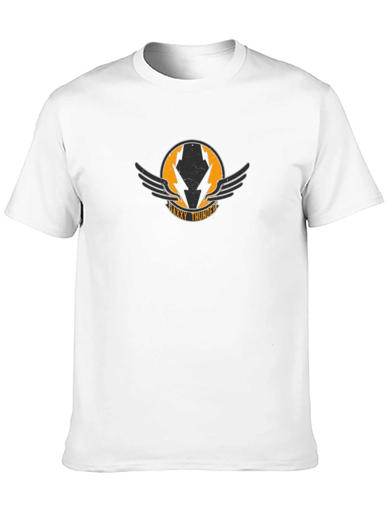 Black Galaxy Thunder Graphic T-Shirt - Bold Design view 10