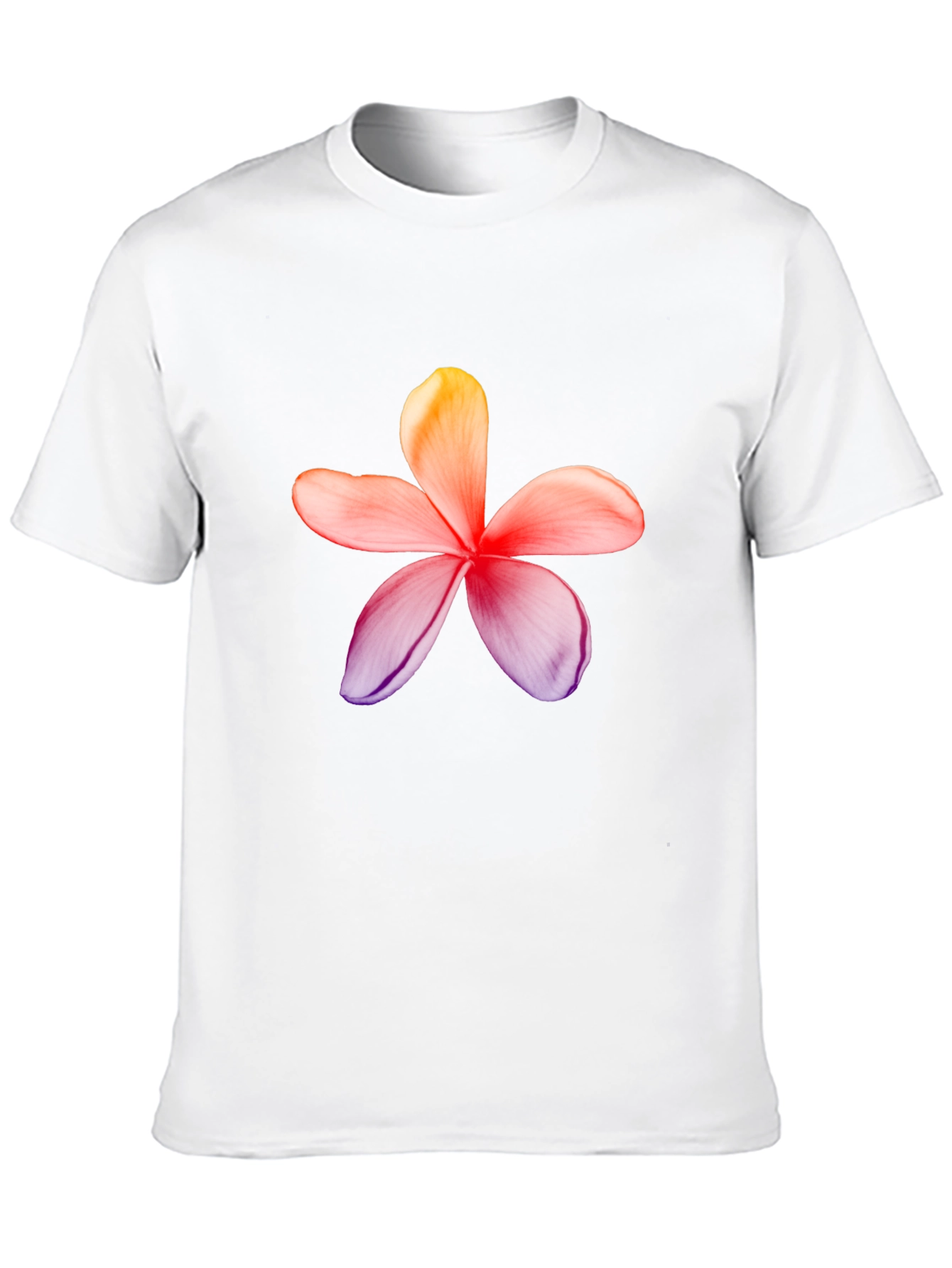 Black Floral Print Black T-Shirt view 10