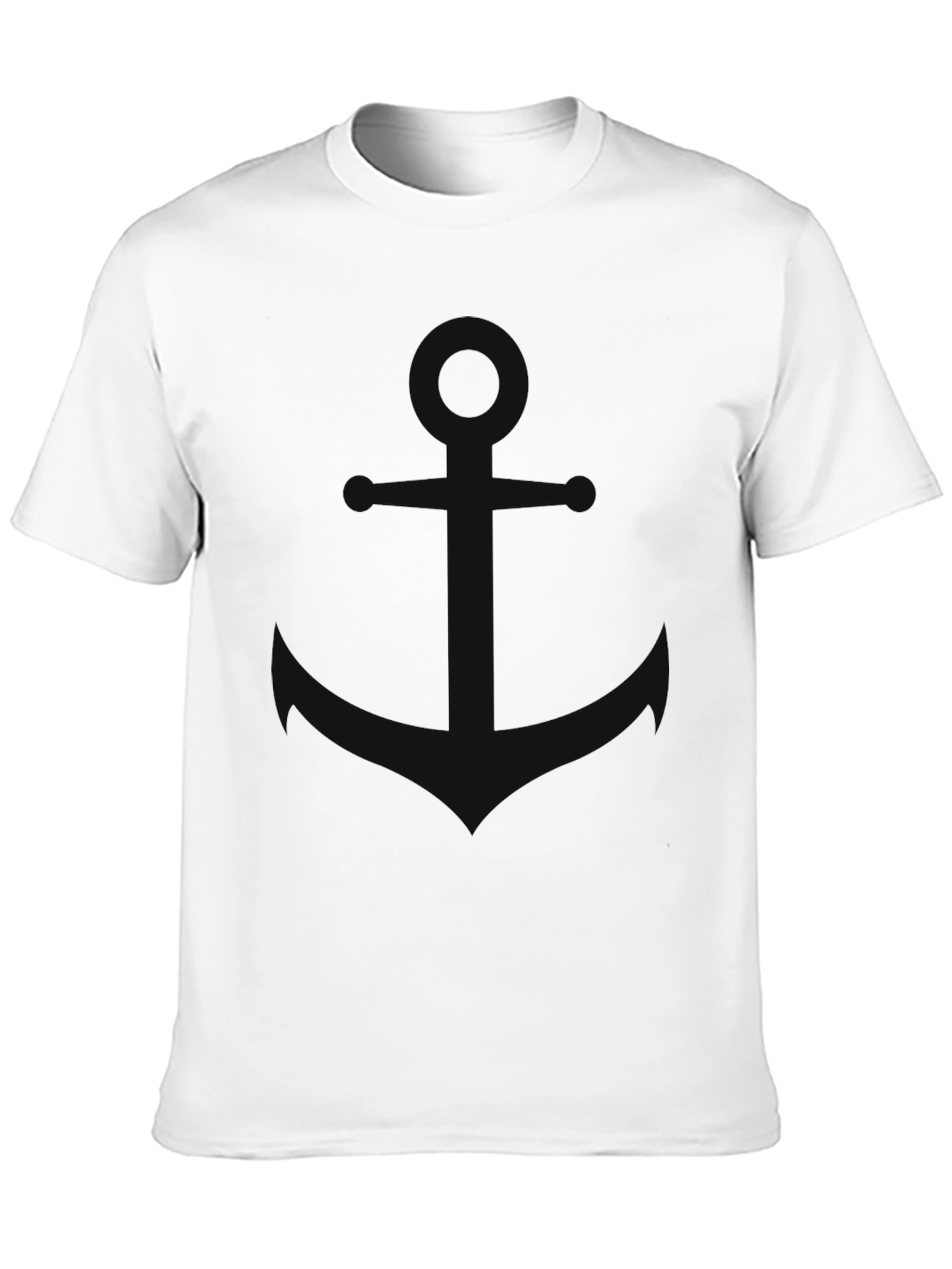 Black Black Anchor Graphic T-Shirt view 10