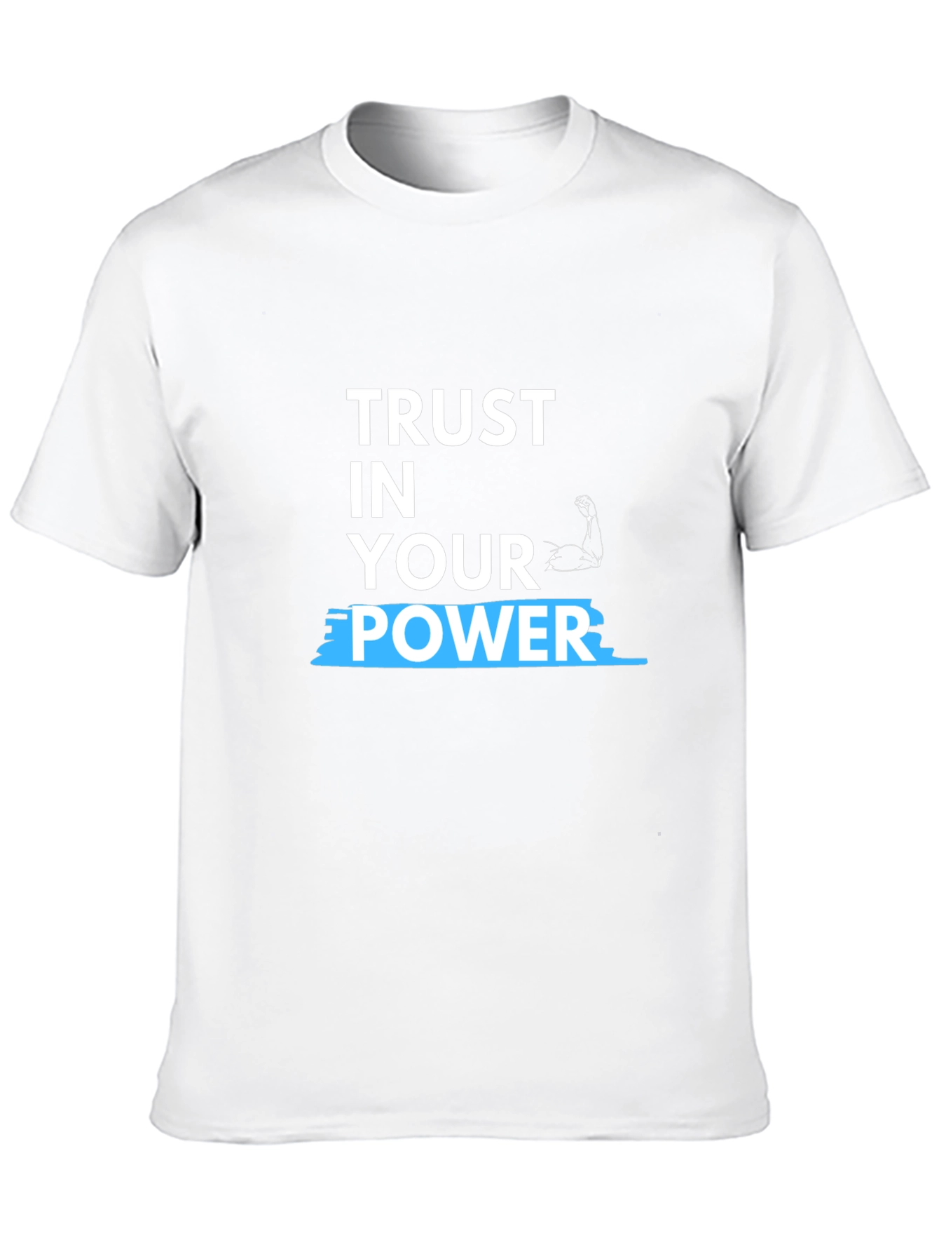Black Trust In Your Power T-Shirt view 10