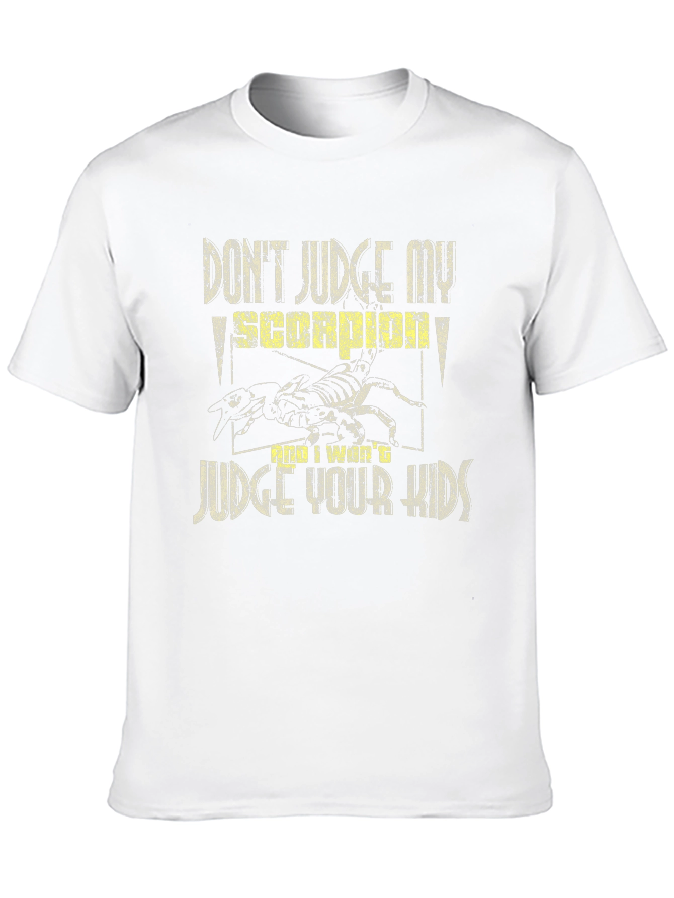 Black Scorpion Graphic Print Tee - Don't Judge Me! view 10