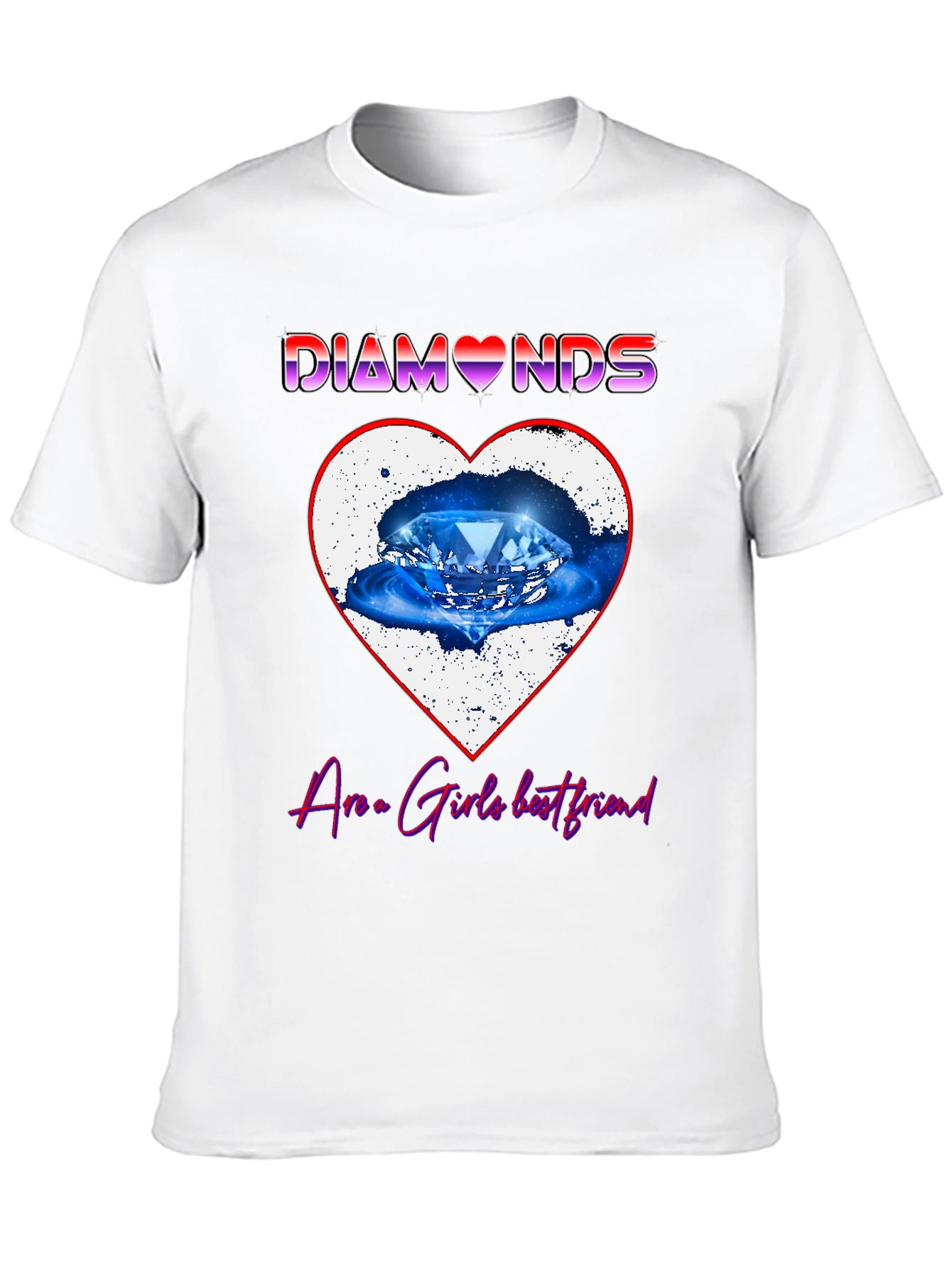 Black Diamonds Are a Girl's Best Friend Graphic Tee view 10