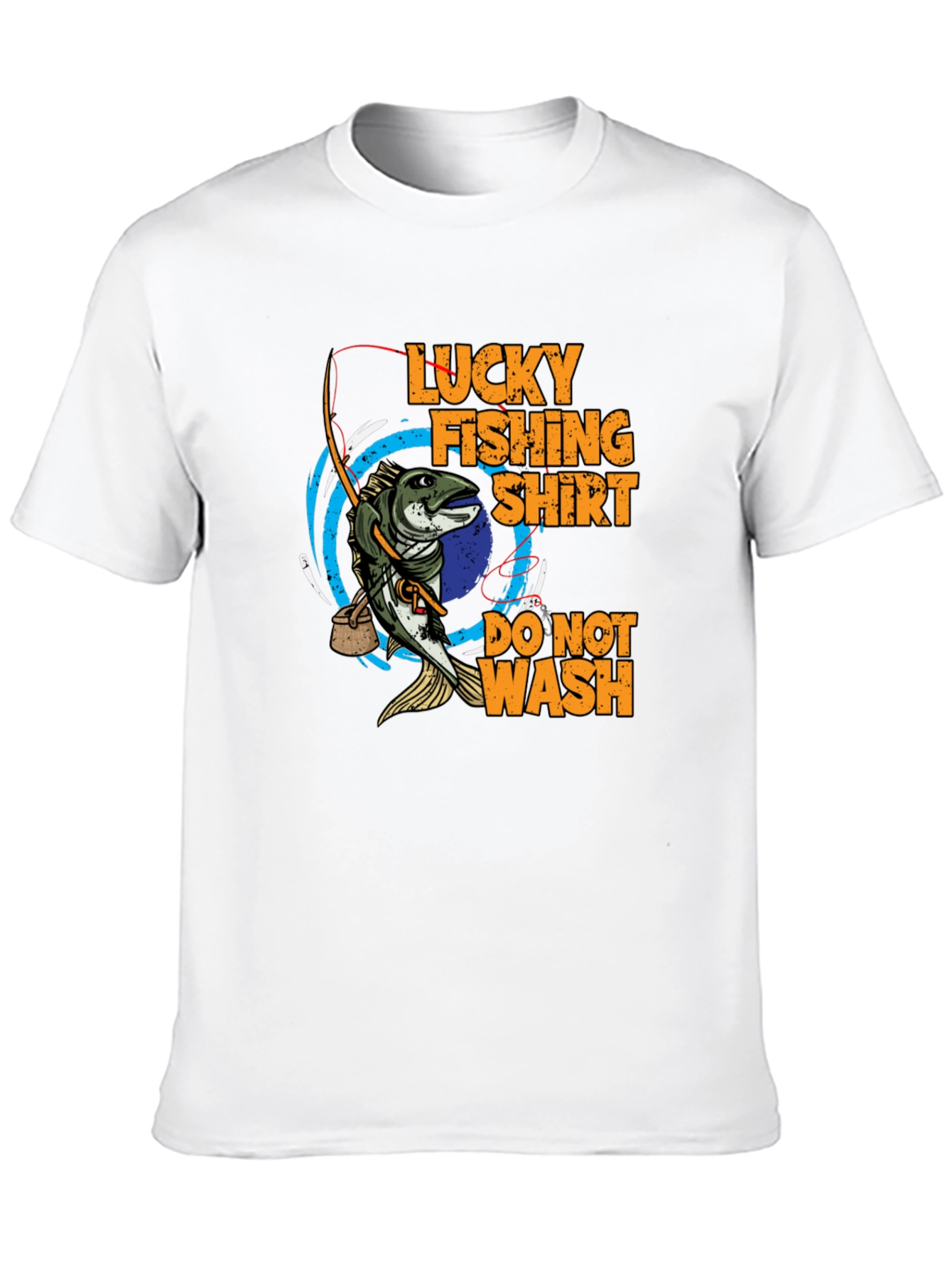 Black Lucky Fishing Shirt - Do Not Wash Tee view 10