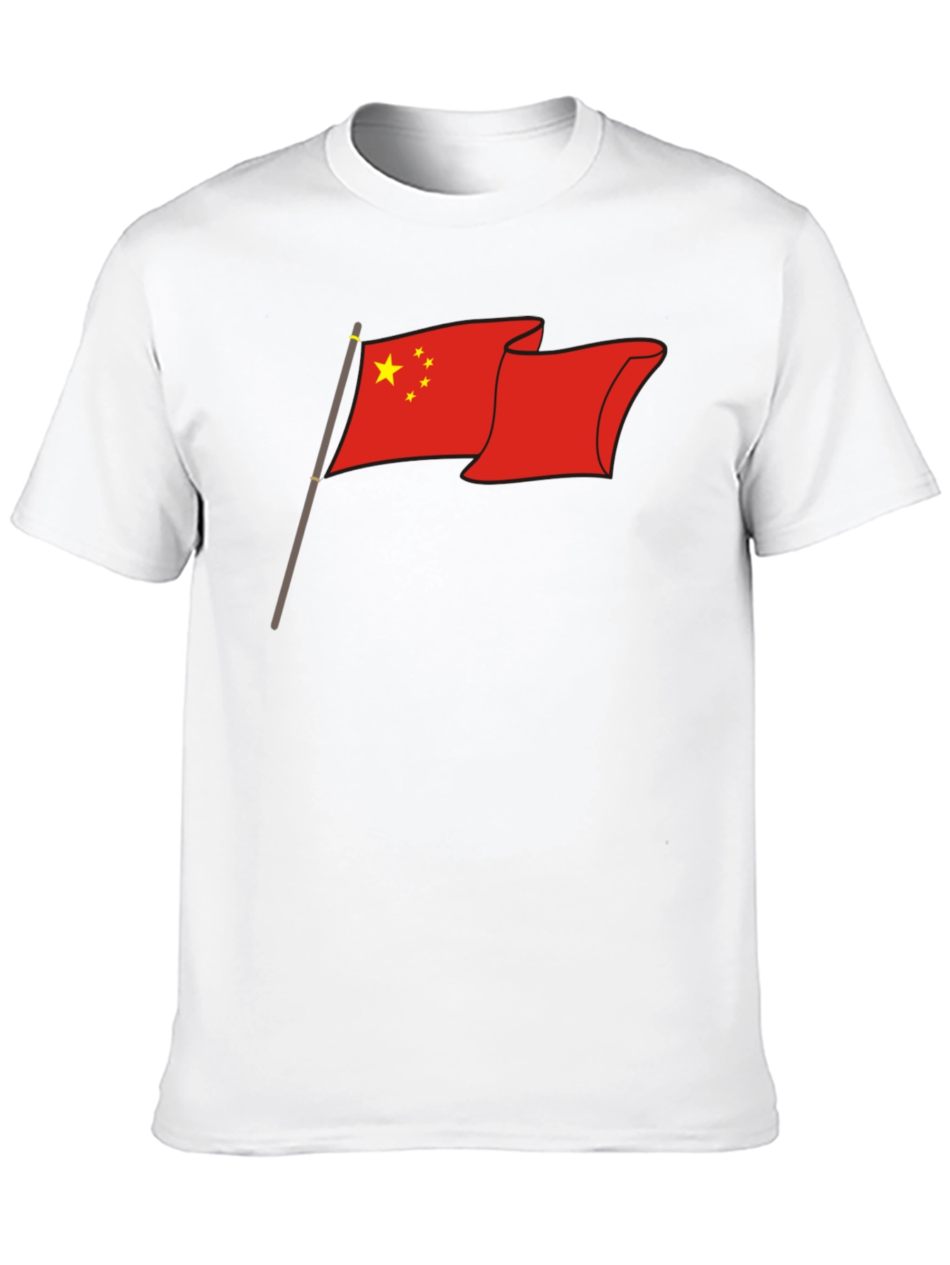 China Flag Graphic T-Shirt - Patriotic Tee - 10