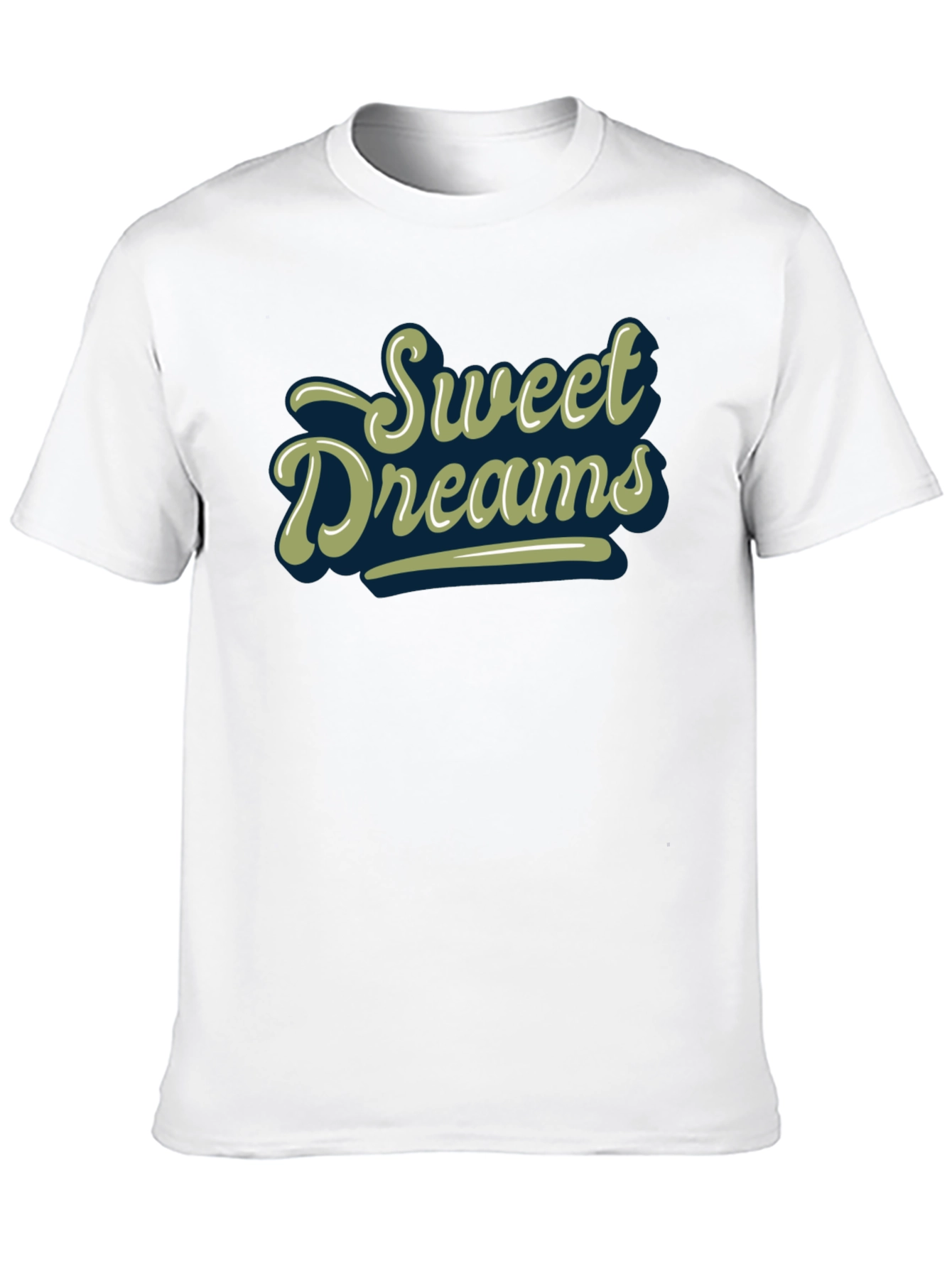Black Sweet Dreams Graphic Print Black T-Shirt view 10