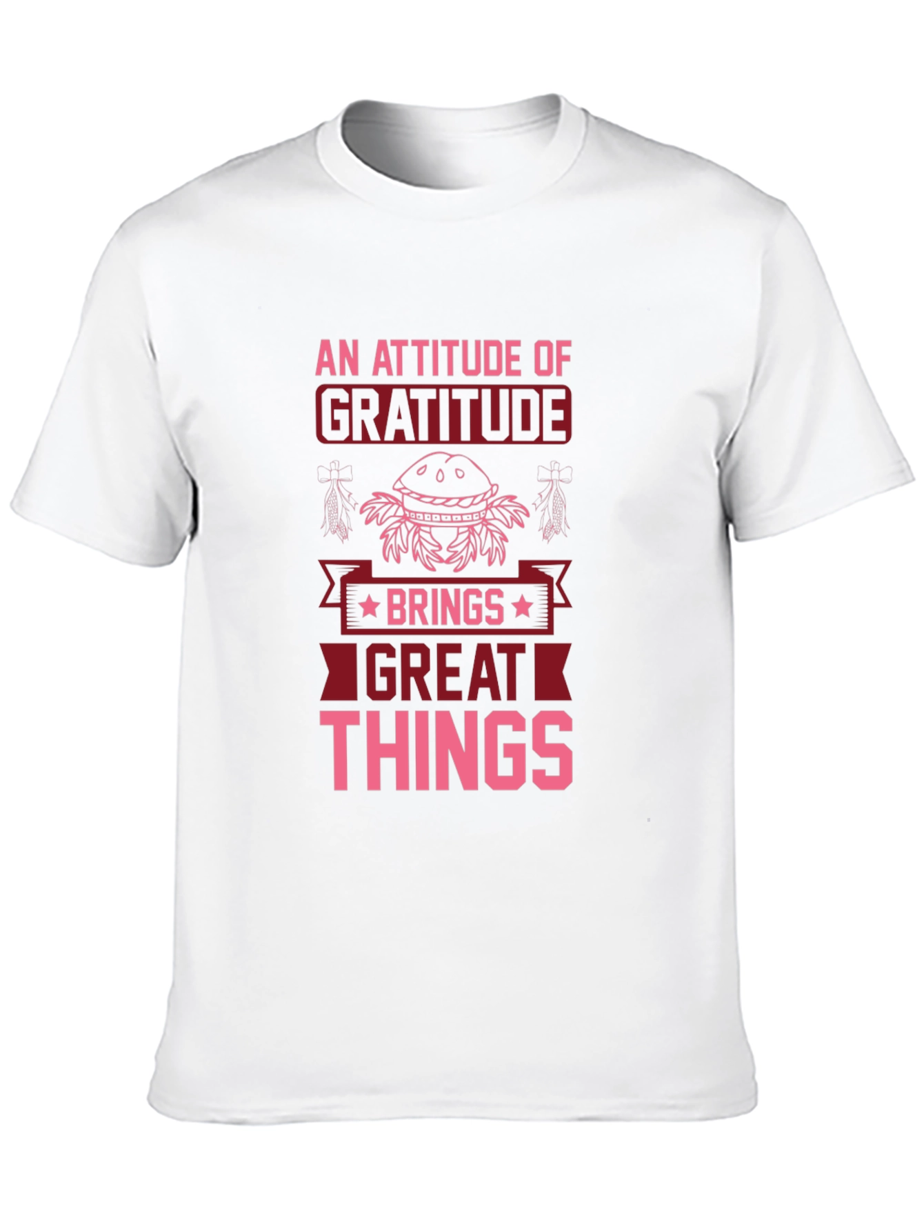 Black Gratitude Graphic Tee - An Attitude of Gratitude T-Shirt view 10