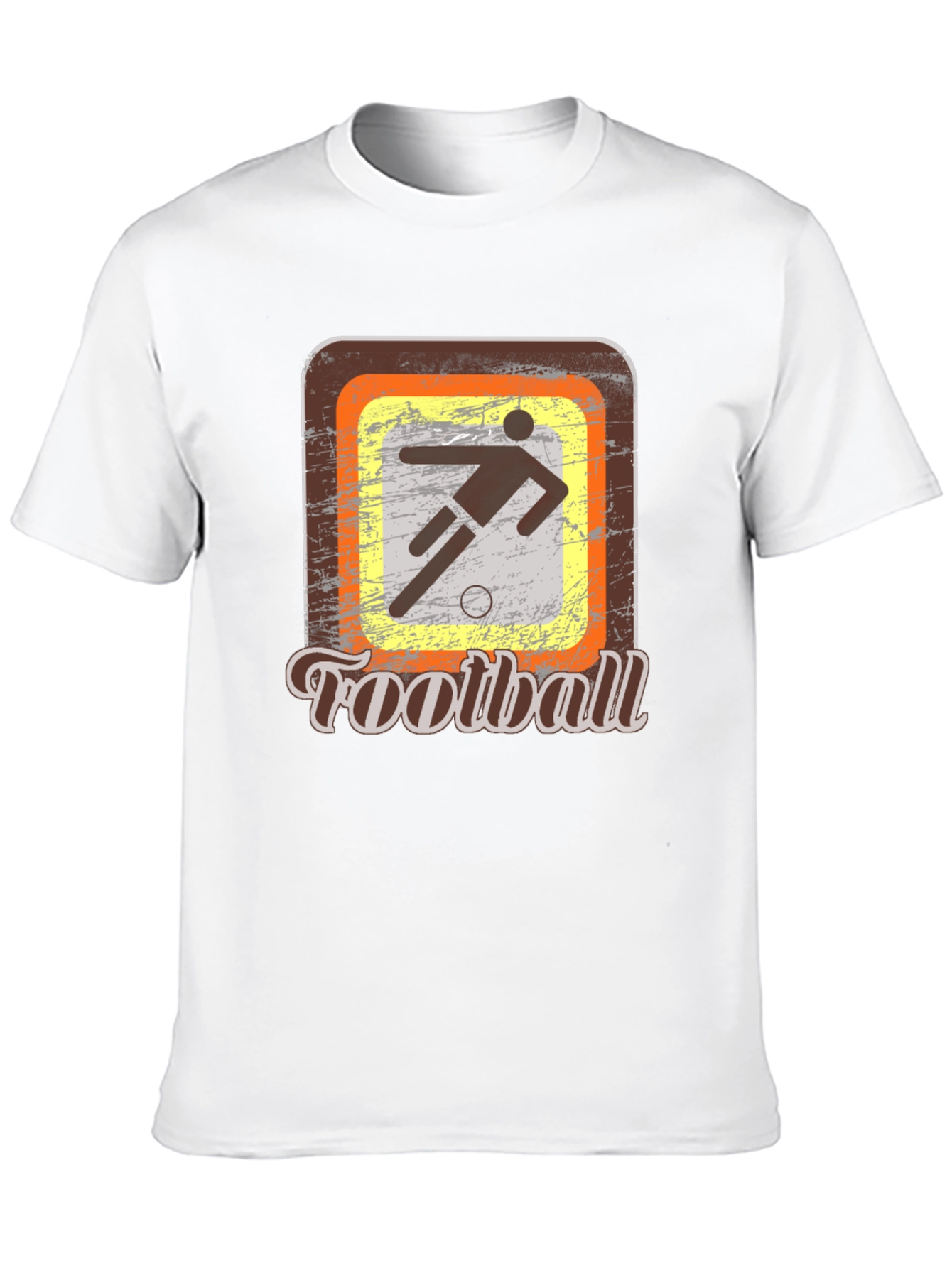 Black Retro Football Graphic Tee view 10