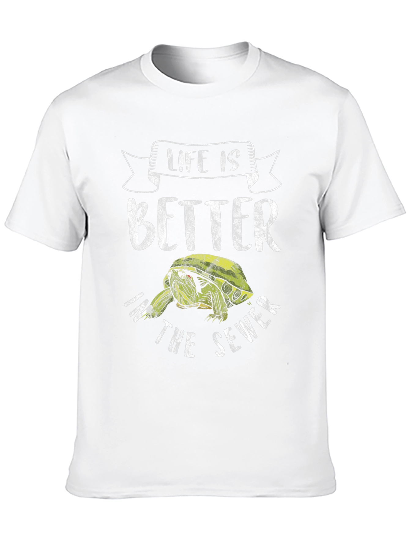 Black Life is Better in the Sewer T-Shirt view 10