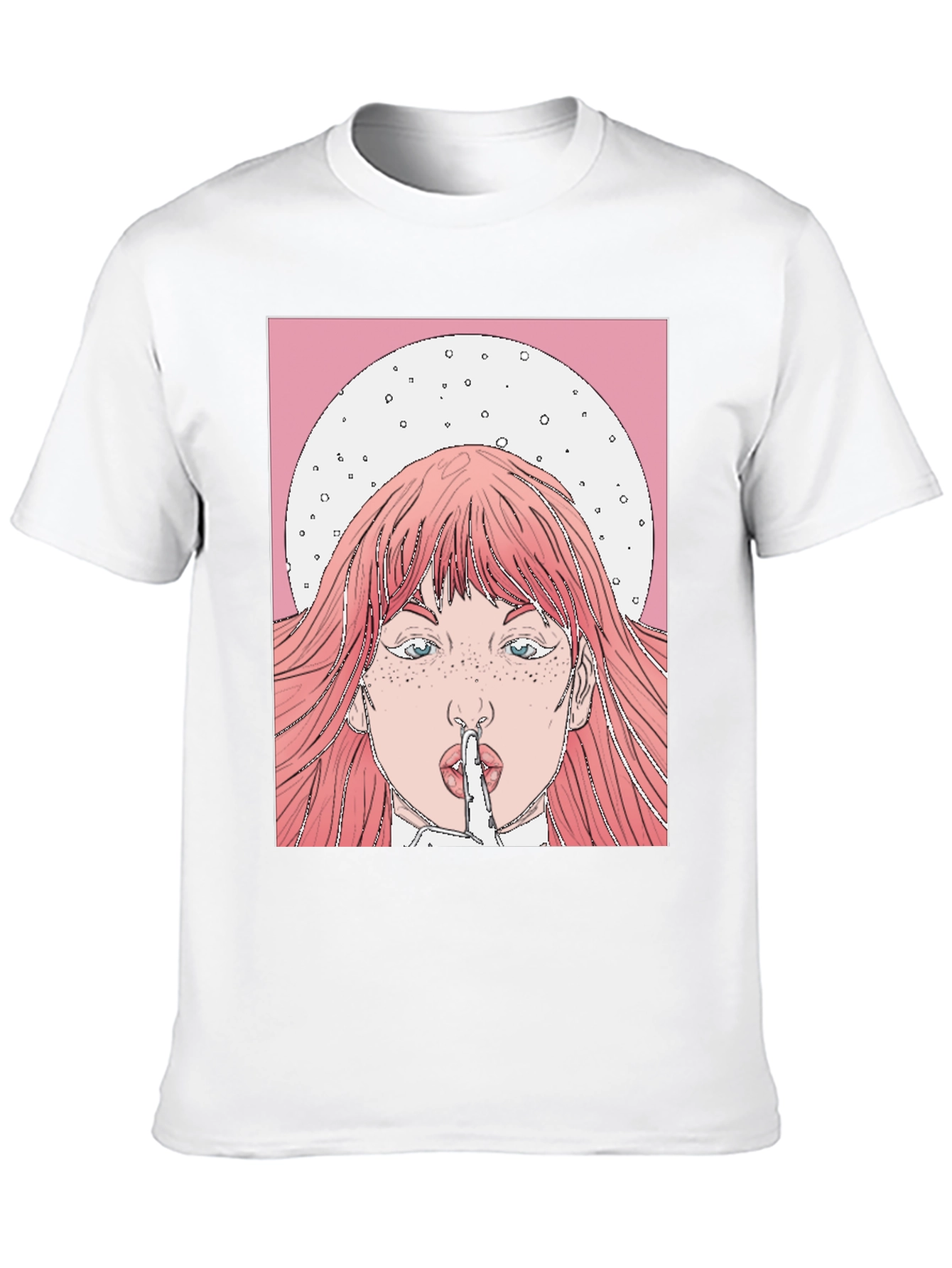 Black Shhh! Graphic Tee - Trendy Statement Shirt view 10