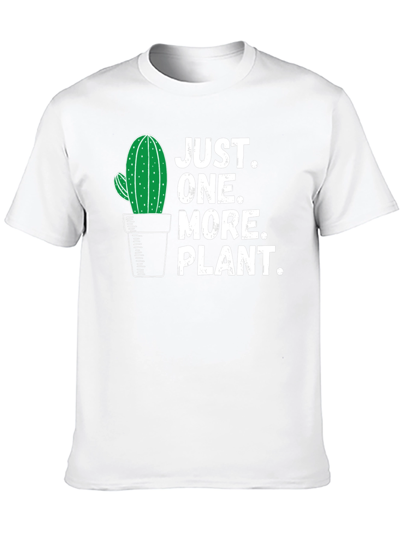 Black Just One More Plant T-Shirt - Cactus Lover Tee view 10